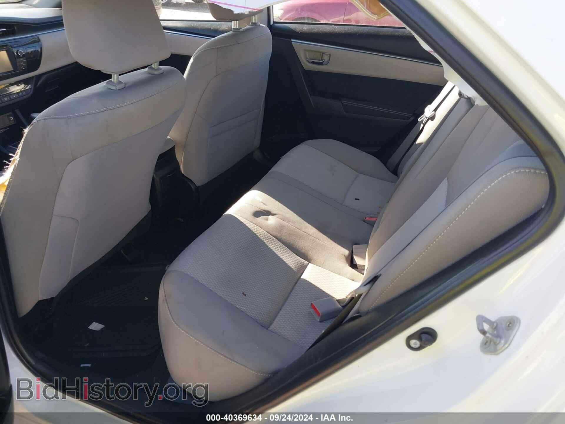 2016 TOYOTA COROLLA - VIN: 5YFBURHEXGP535614 - Фото 8