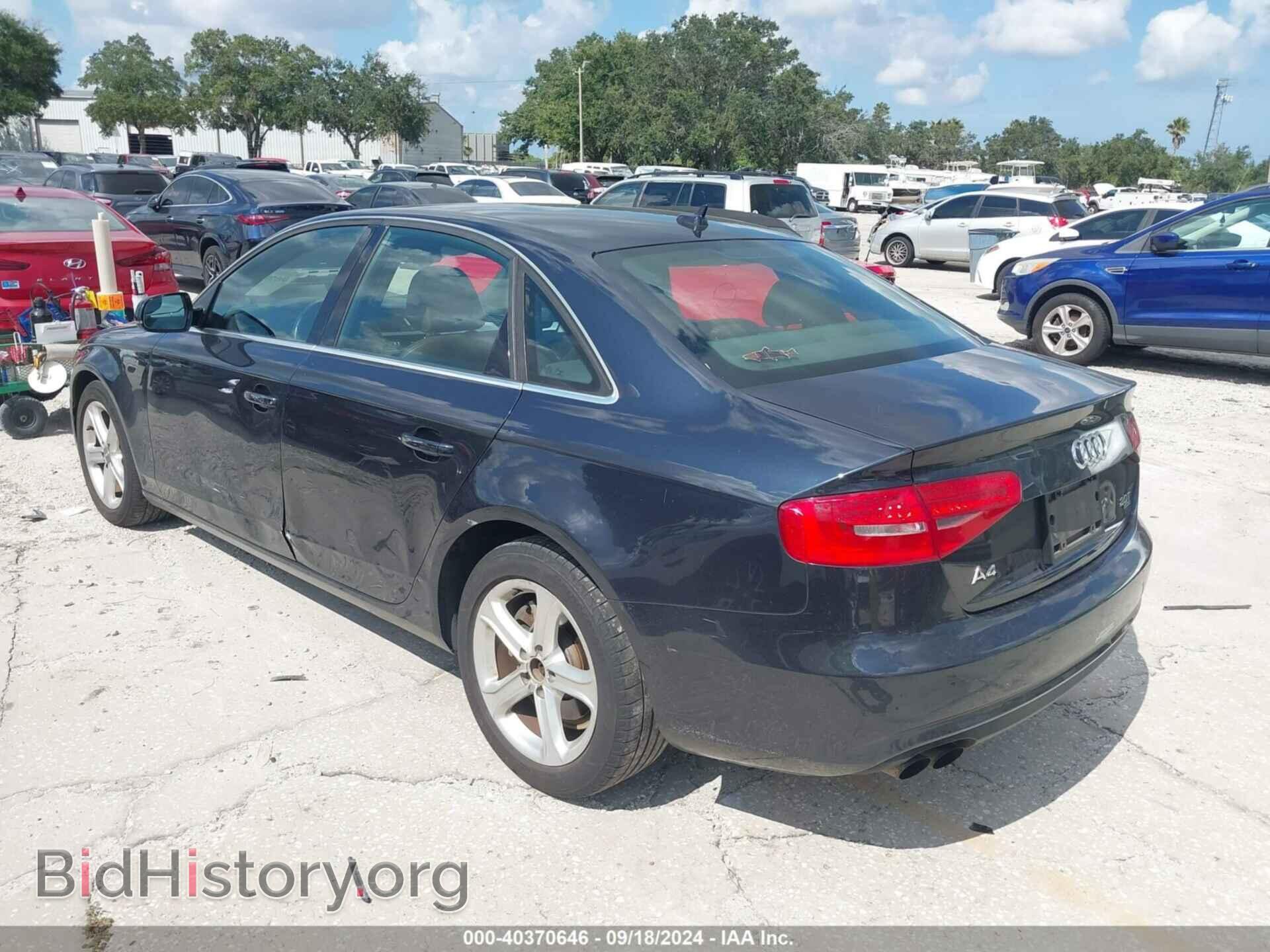 2013 AUDI A4 - VIN: WAUDFAFL4DN032897 - Фото 3