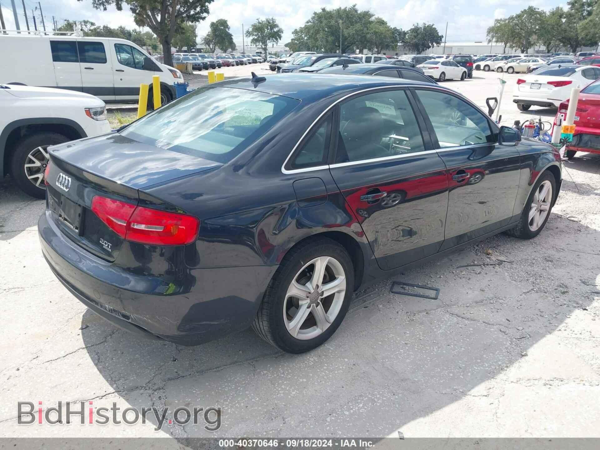 2013 AUDI A4 - VIN: WAUDFAFL4DN032897 - Фото 4