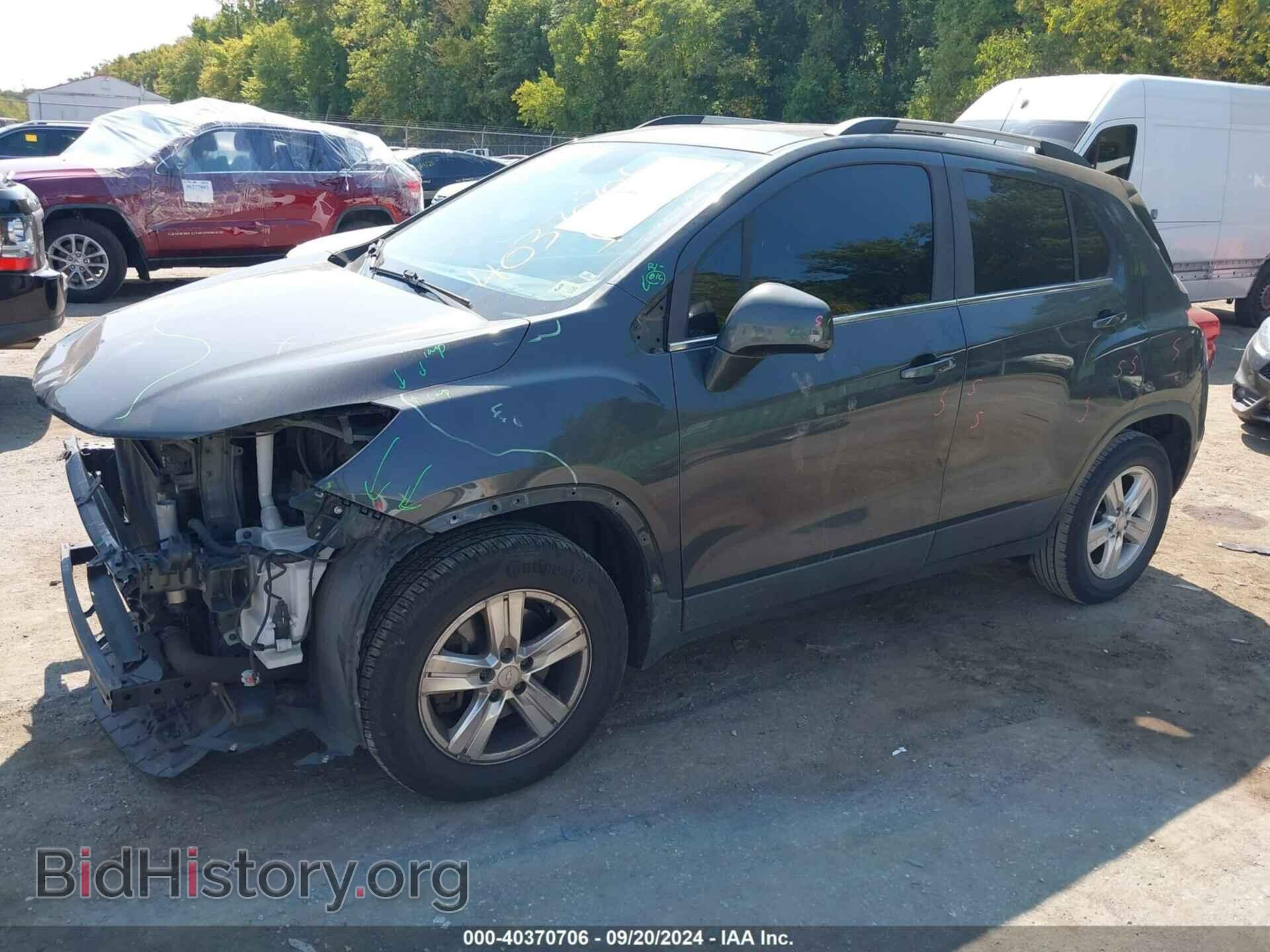 2017 CHEVROLET TRAX - VIN: 3GNCJLSB3HL236352 - Фото 2