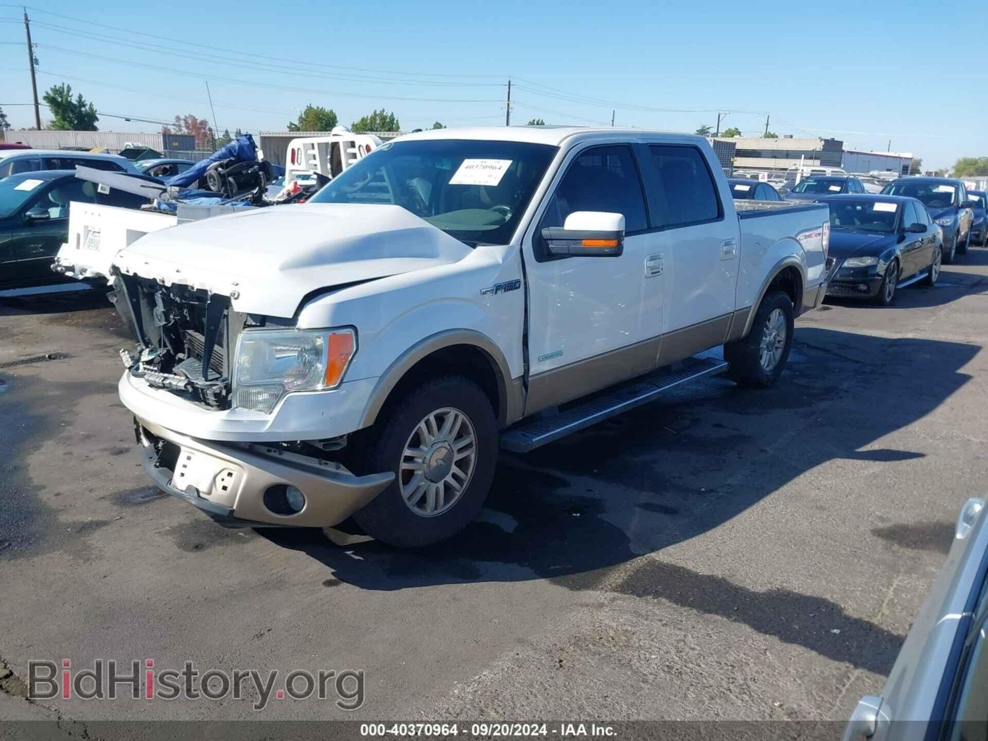 2012 FORD F-150 - VIN: 1FTFW1CT3CKD15663 - Фото 2