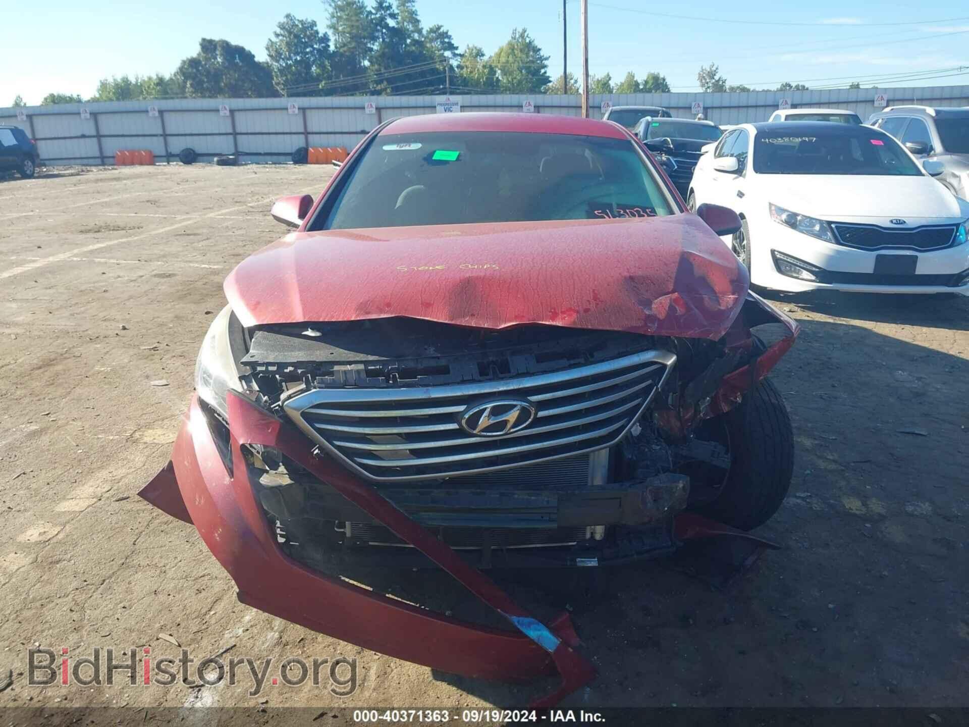 2017 HYUNDAI SONATA - VIN: 5NPE24AF3HH563035 - Фото 6