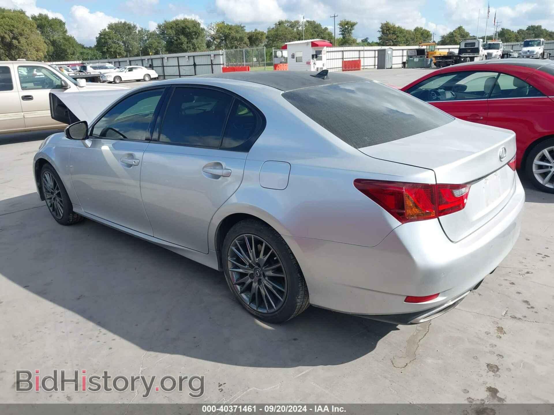 2014 LEXUS GS 350 - VIN: JTHBE1BL7E5040463 - Фото 3