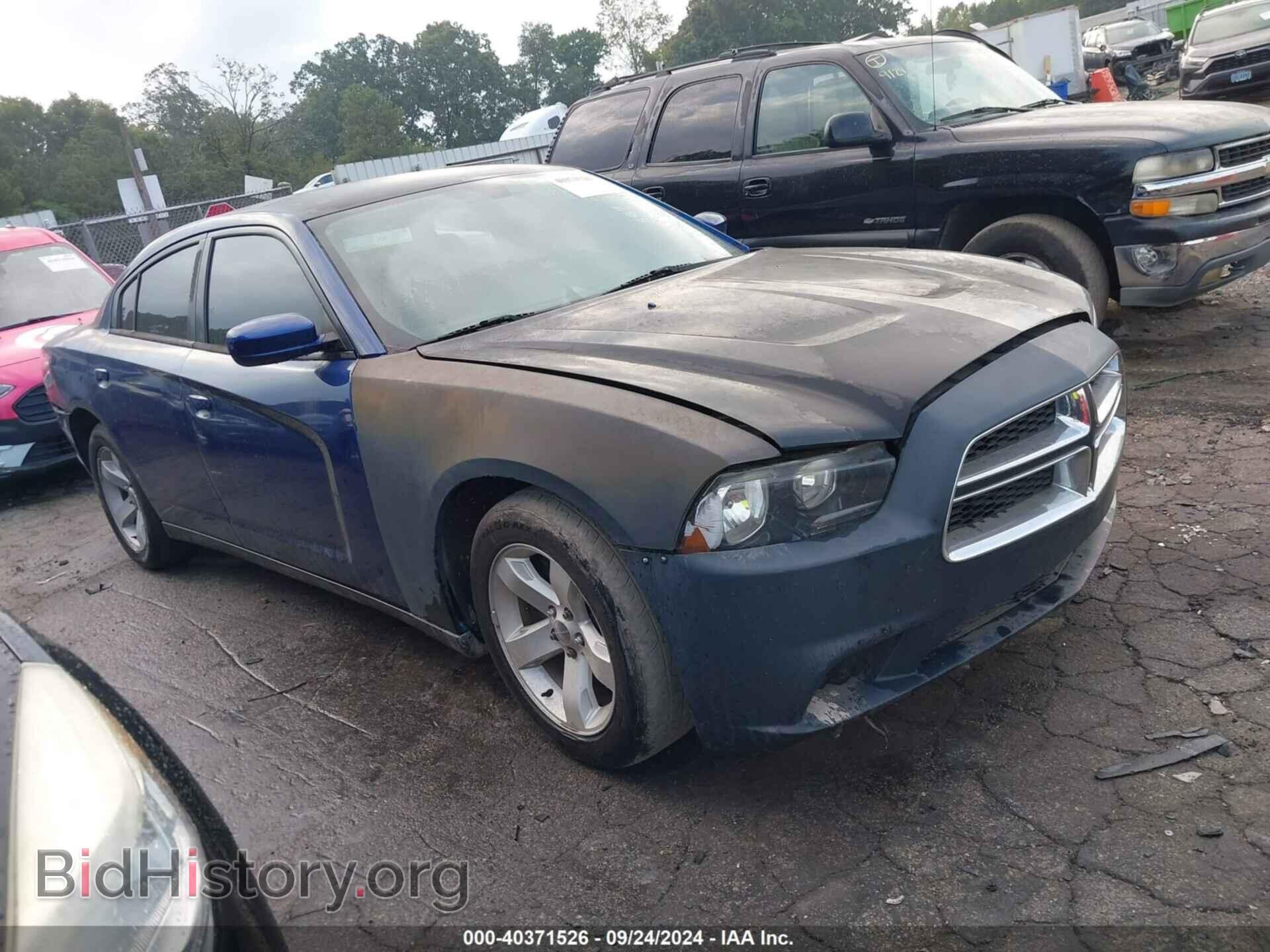 Photo 2C3CDXAT8CH282587 - DODGE CHARGER 2012