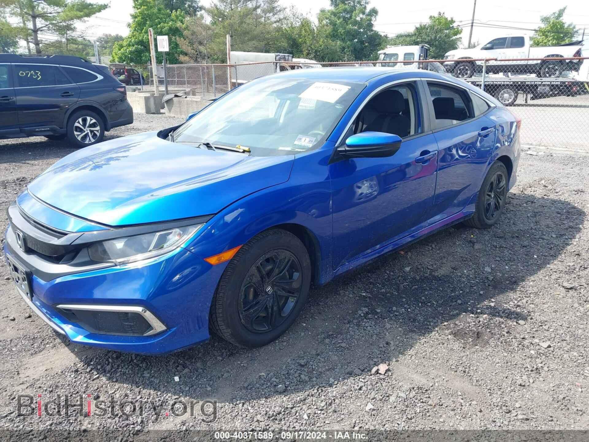 2019 HONDA CIVIC - VIN: 2HGFC2F66KH554197 - Фото 2
