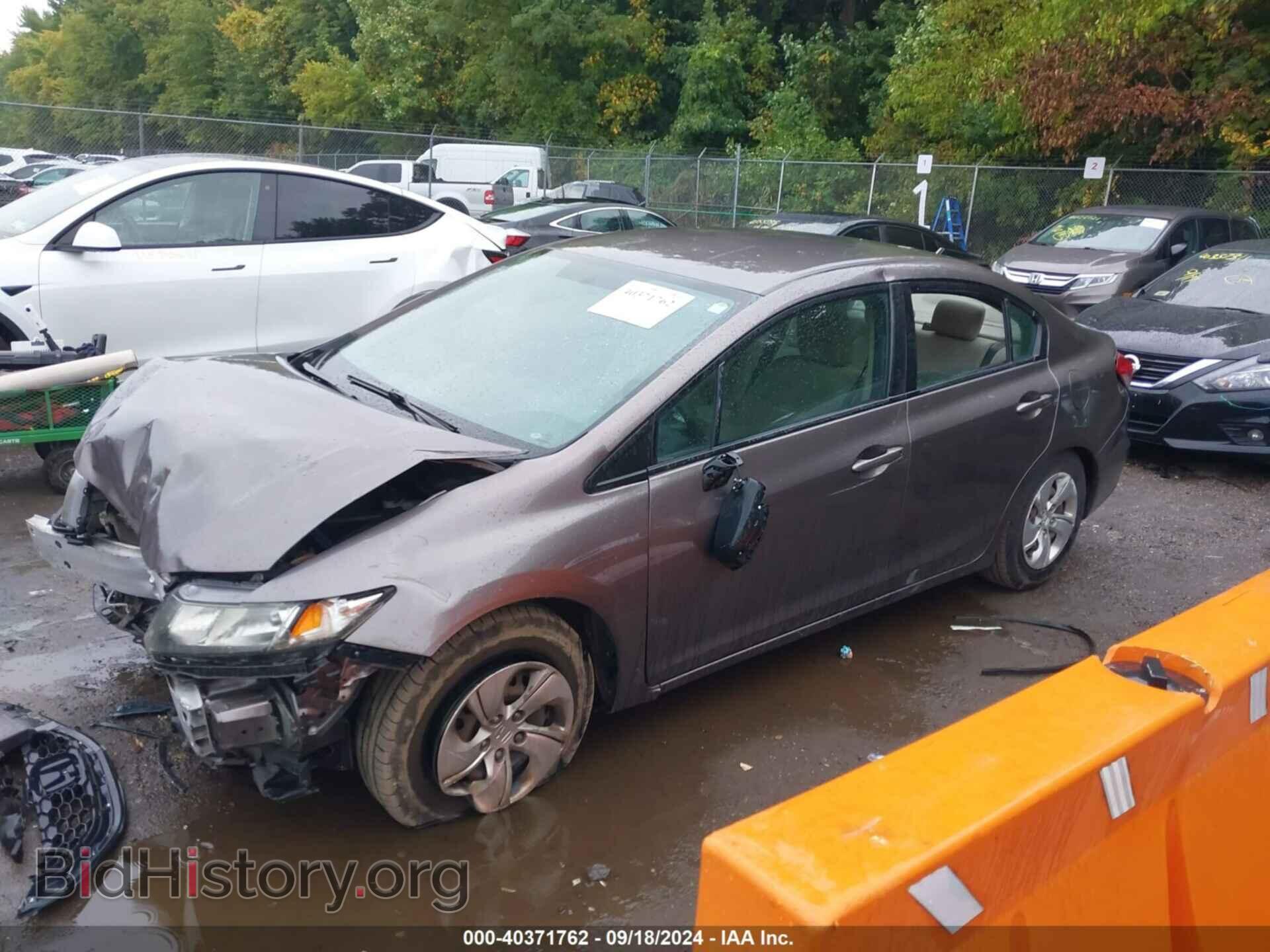 2015 HONDA CIVIC - VIN: 19XFB2F57FE231464 - Фото 2