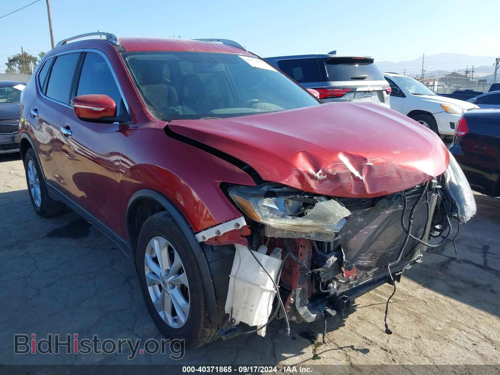 Фотография KNMAT2MT6FP563663 - NISSAN ROGUE 2015