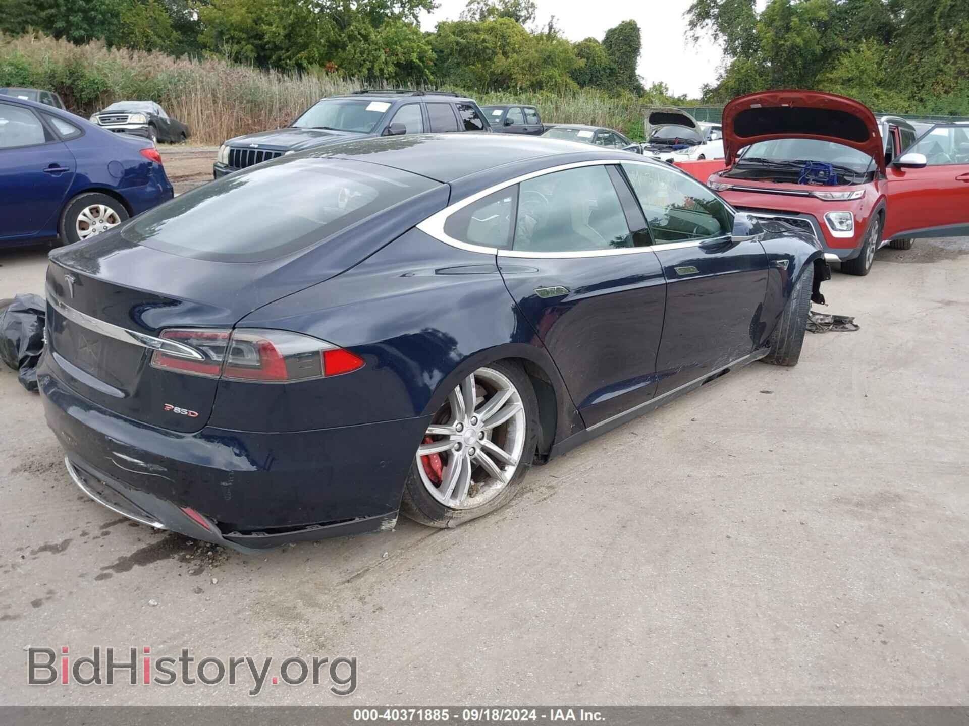 2014 TESLA MODEL S - VIN: 5YJSA1H22EFP66113 - Фото 4