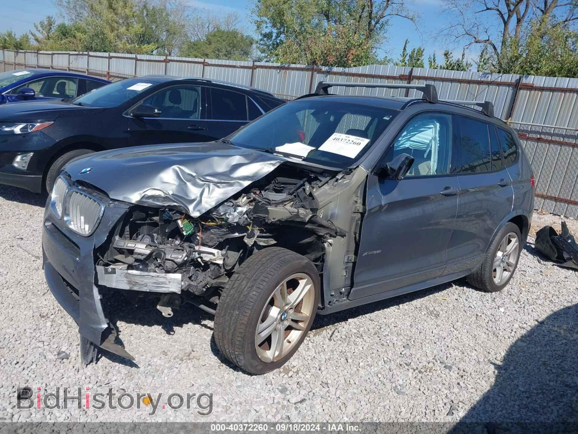 2014 BMW X3 - VIN: 5UXWX7C53E0E76726 - Фото 2