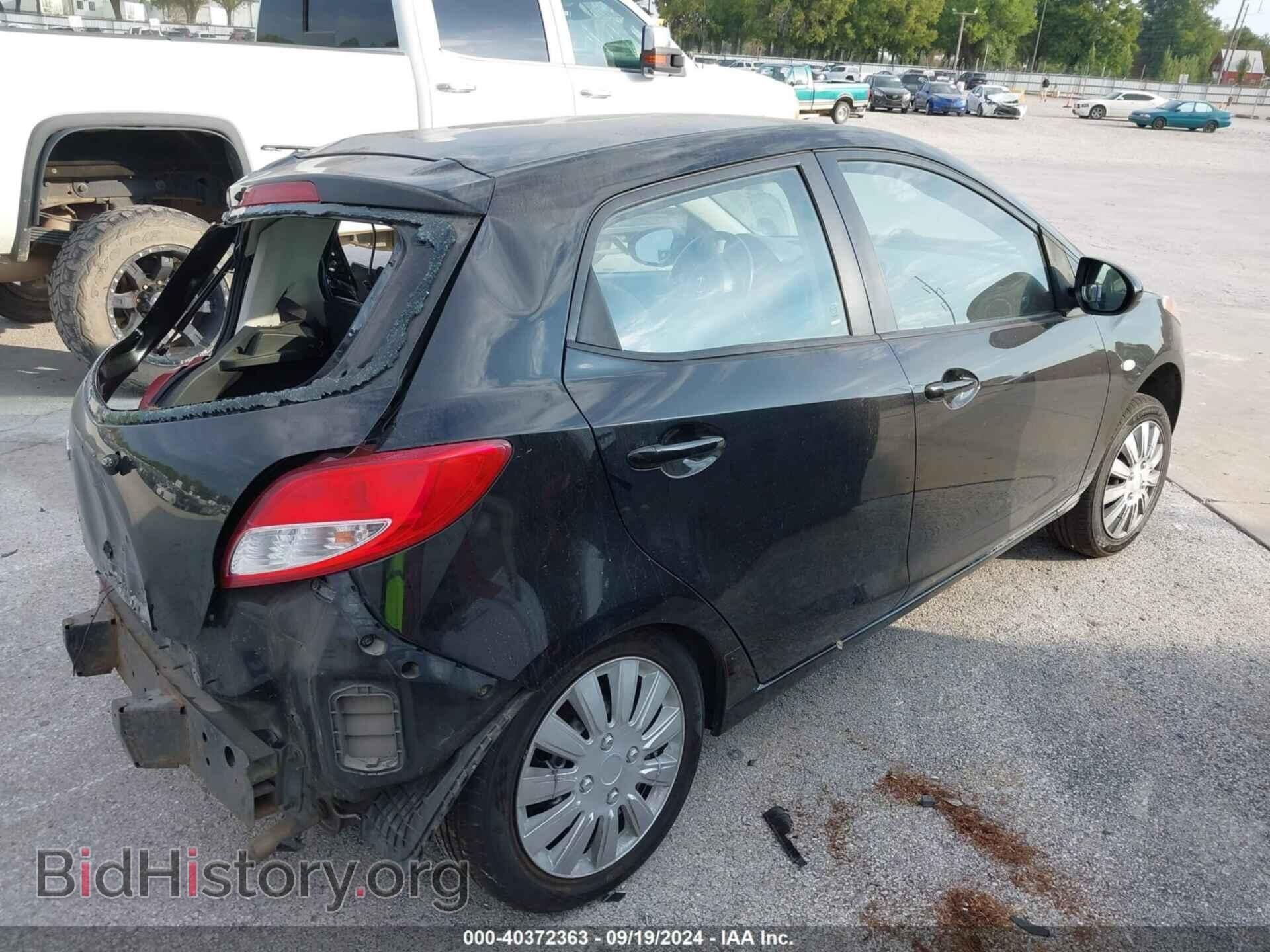 2012 MAZDA MAZDA2 - VIN: JM1DE1KZ0C0147539 - Фото 4