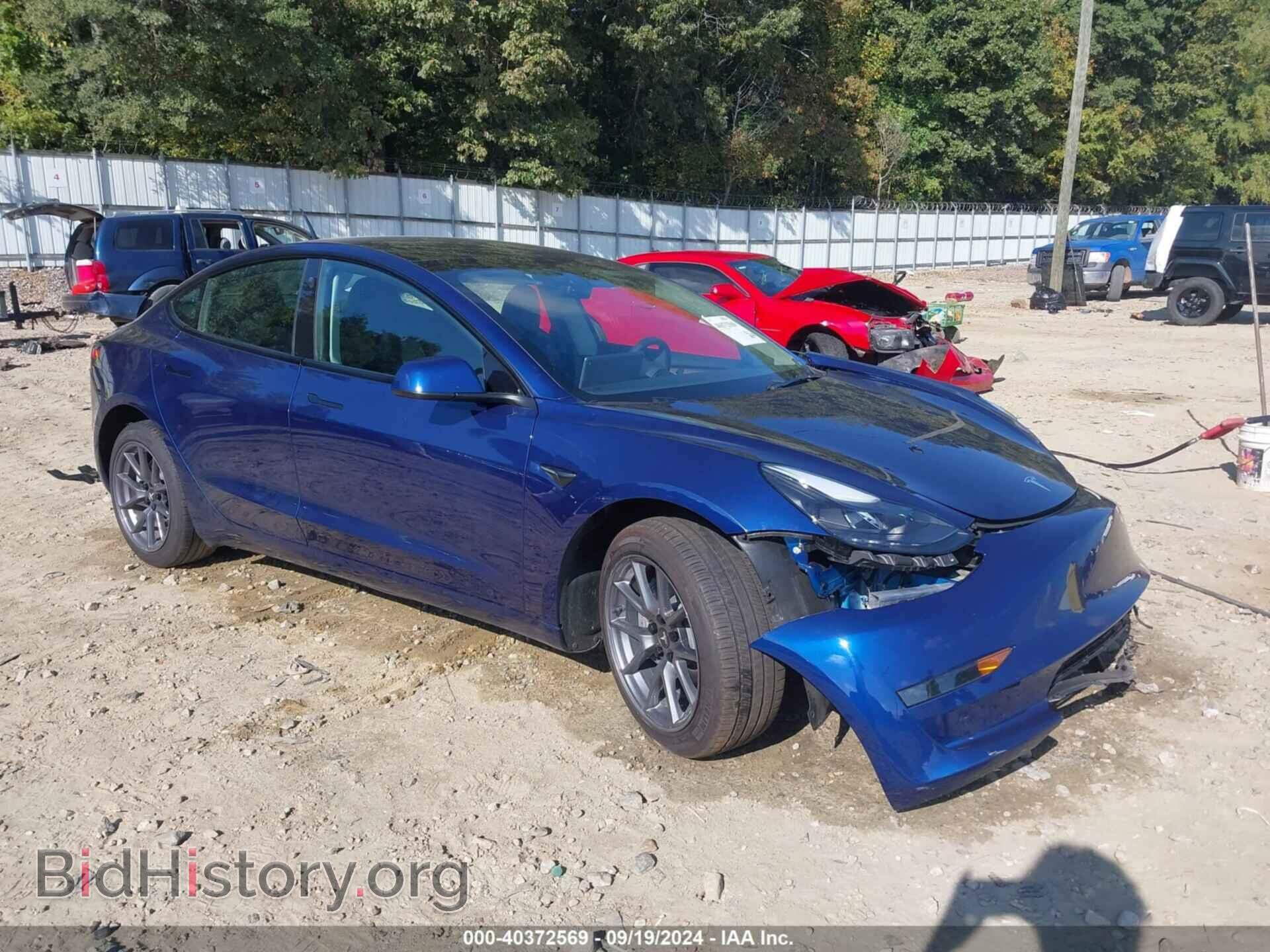 Photo 5YJ3E1EA2PF569241 - TESLA MODEL 3 2023