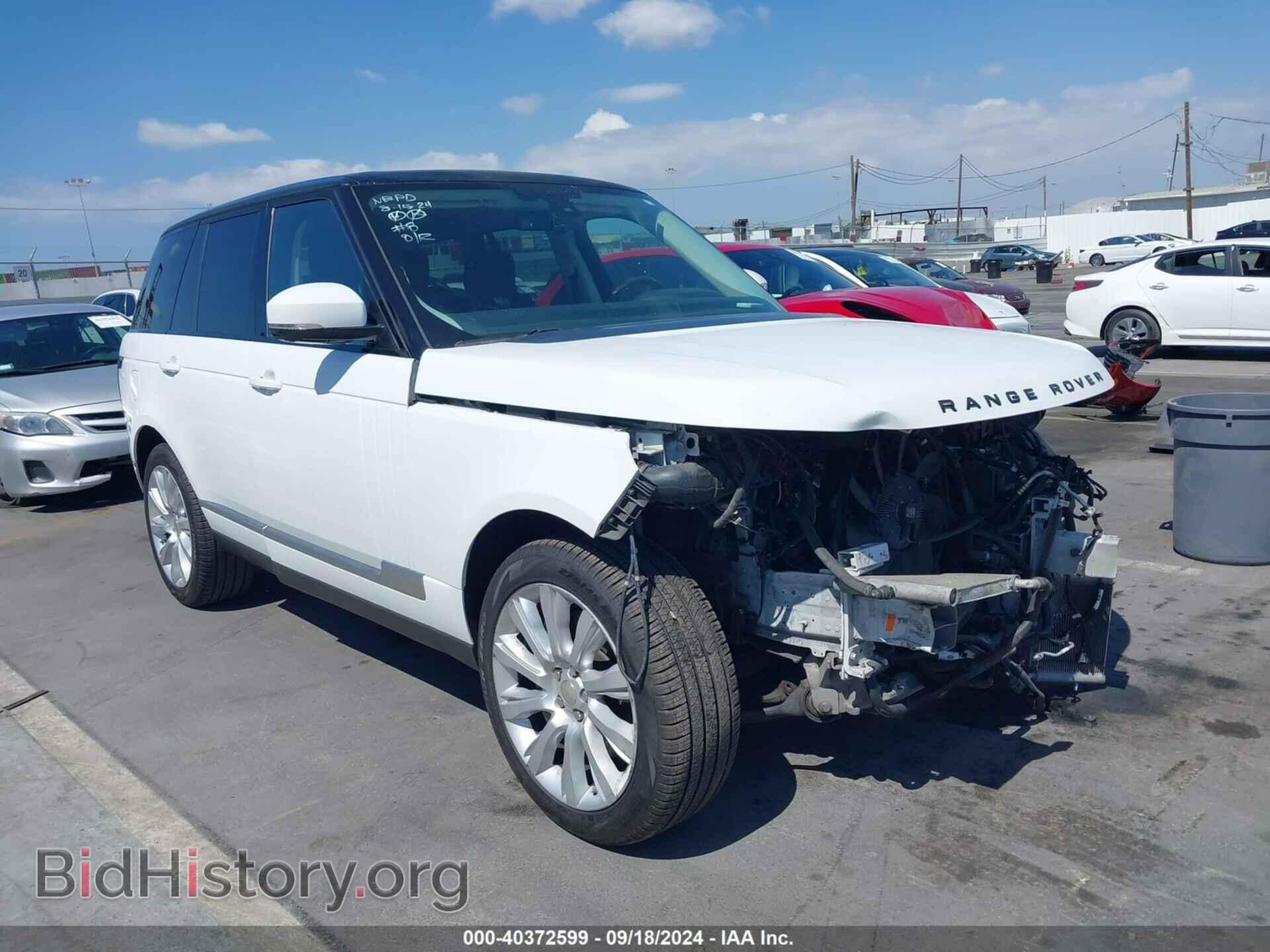 Фотография SALGS2EF0EA148273 - LAND ROVER RANGE ROVER 2014