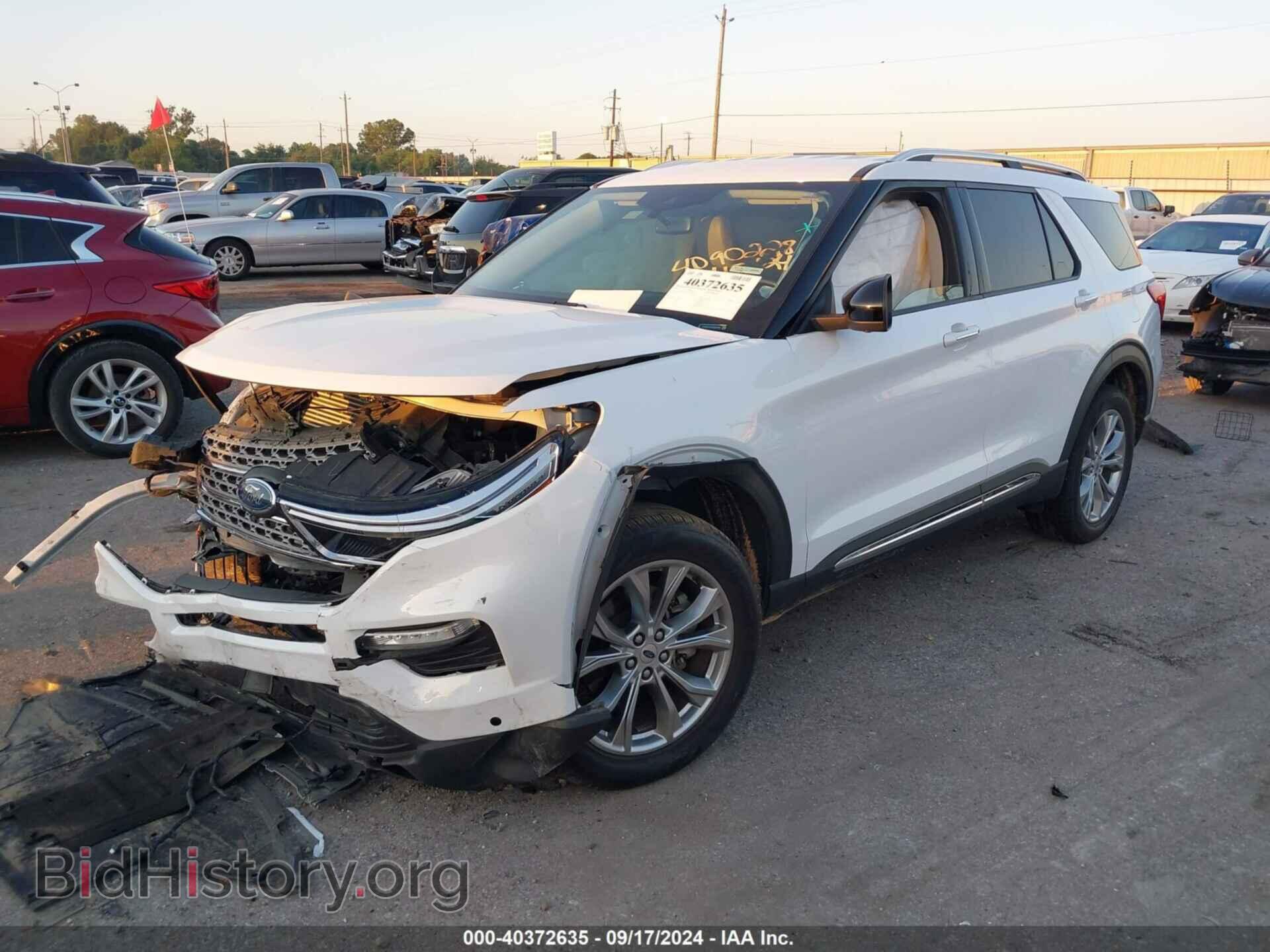2022 FORD EXPLORER - VIN: 1FMSK7FHXNGA64503 - Фото 2