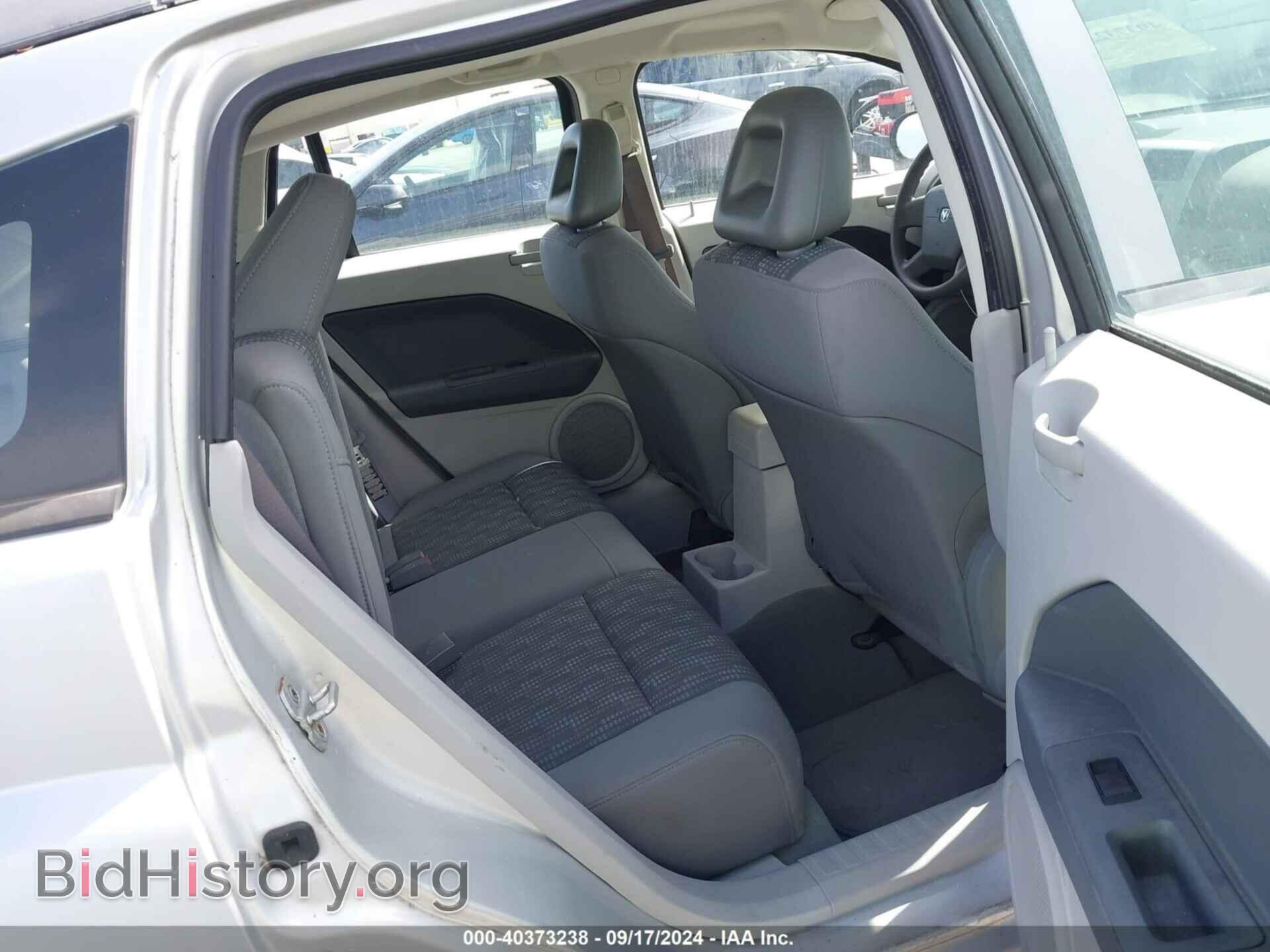 2007 DODGE CALIBER - VIN: 1B3HB48B37D115836 - Photo 8