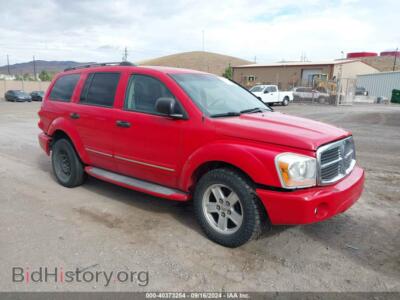 2006 Dodge DURANGO Limited, красный — VIN 1D4HB58256F164532, IAAI