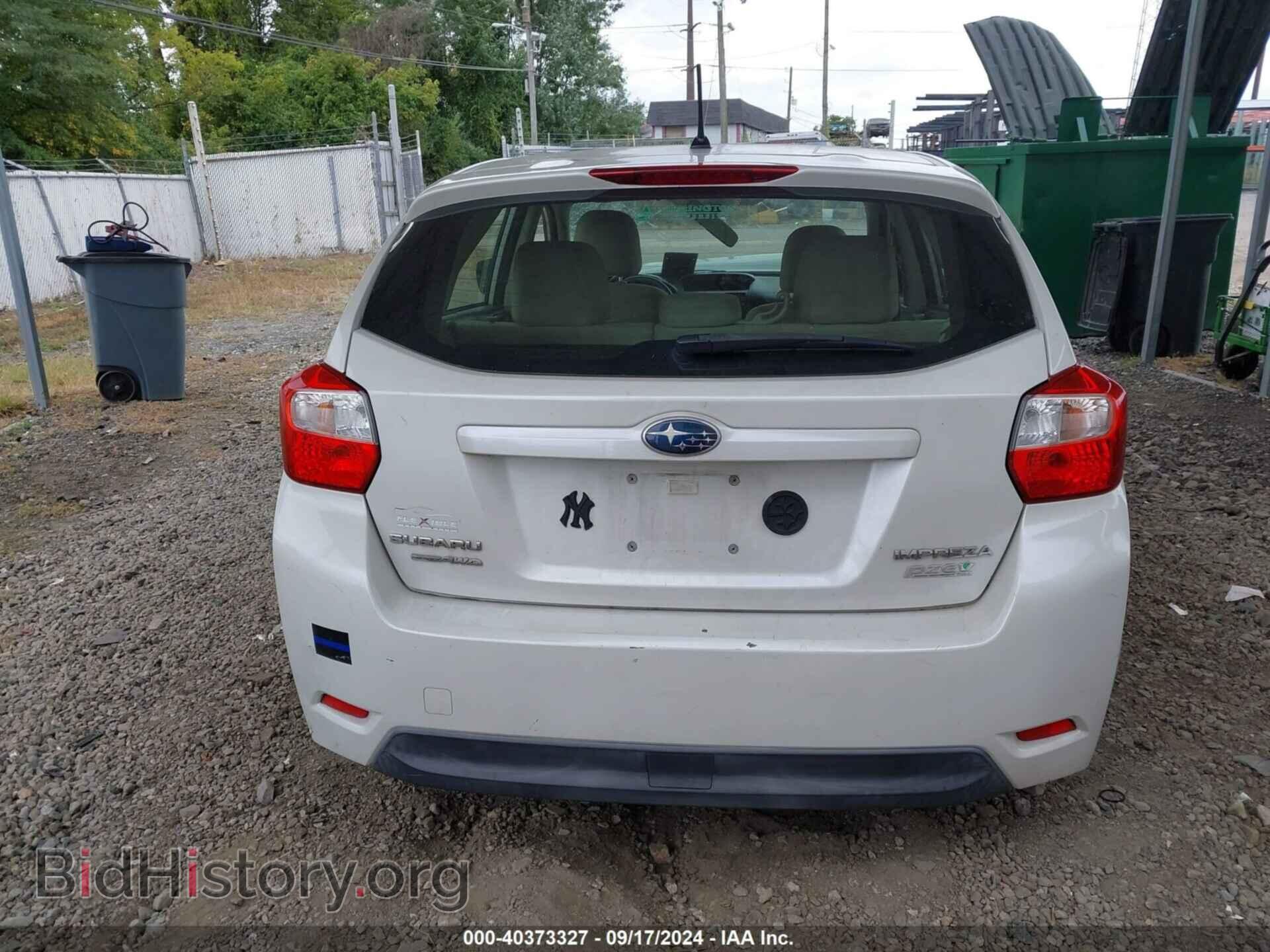 2012 SUBARU IMPREZA - VIN: JF1GPAA60CH205896 - Фото 15