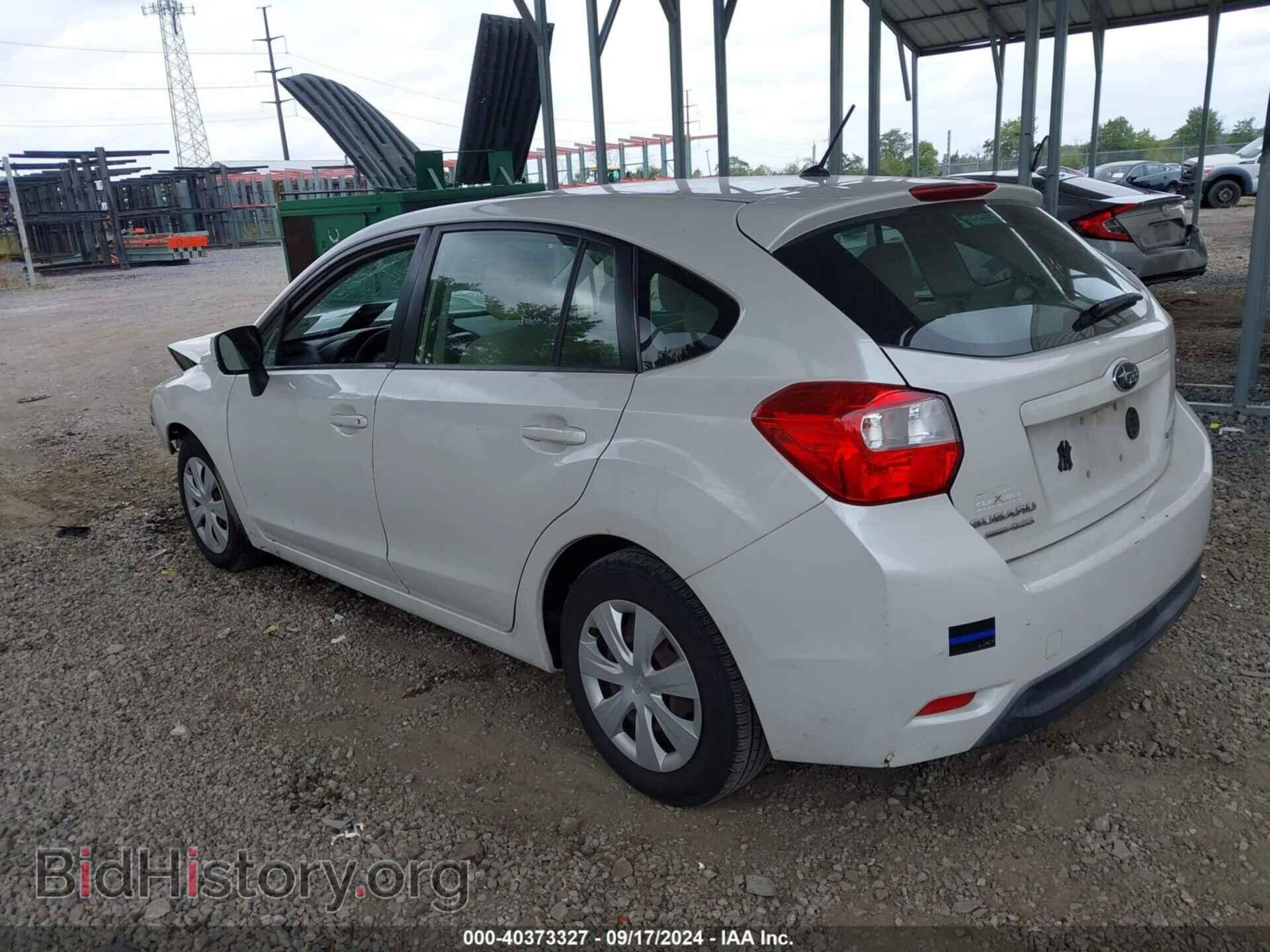 2012 SUBARU IMPREZA - VIN: JF1GPAA60CH205896 - Фото 3
