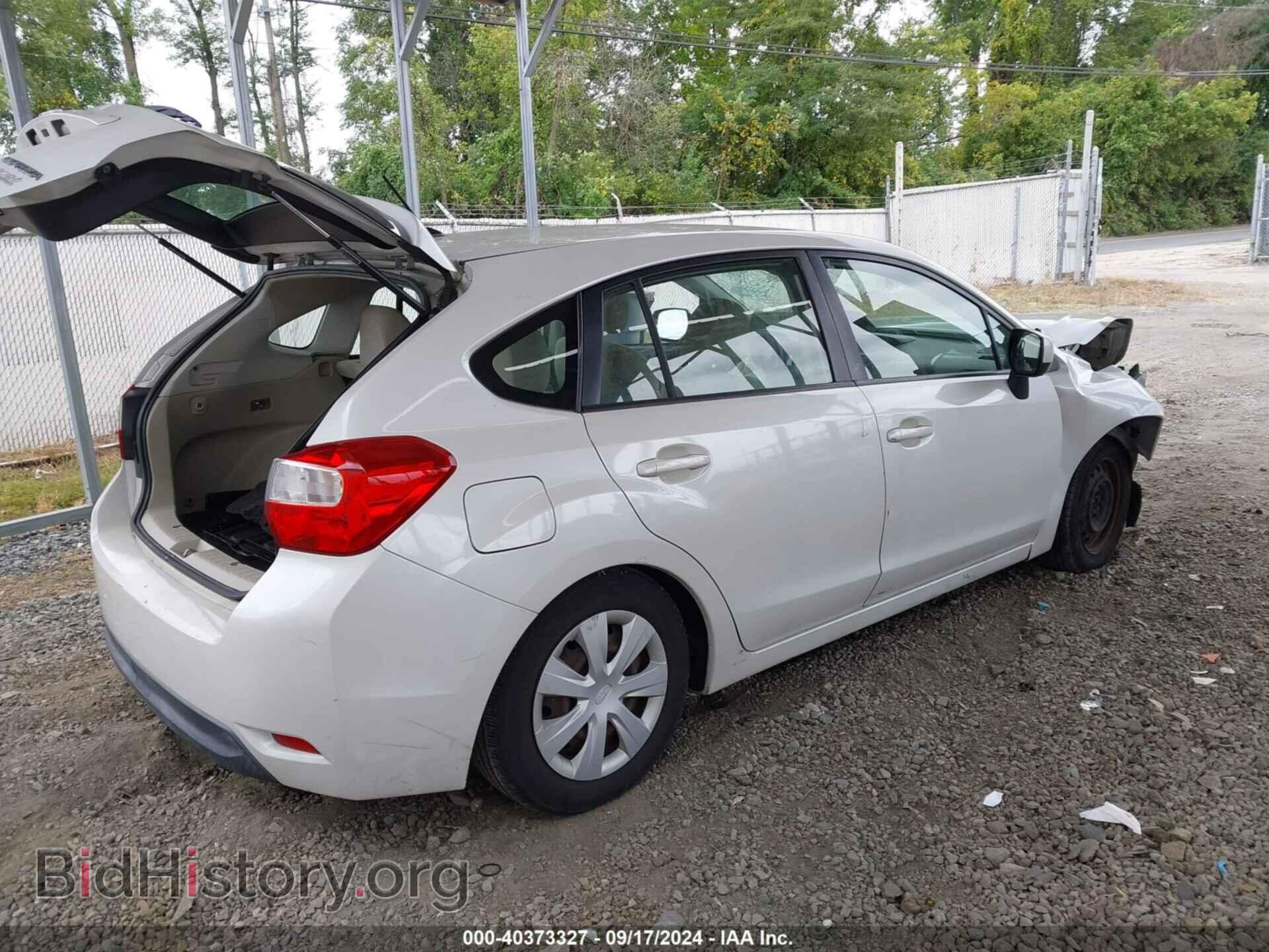 2012 SUBARU IMPREZA - VIN: JF1GPAA60CH205896 - Фото 4