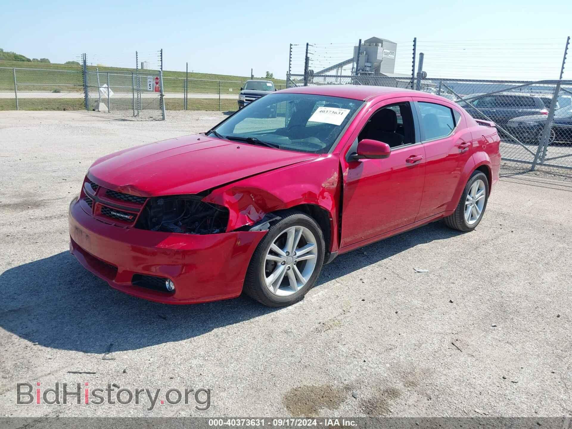 2013 DODGE AVENGER - VIN: 1C3CDZCB9DN611130 - Фото 2