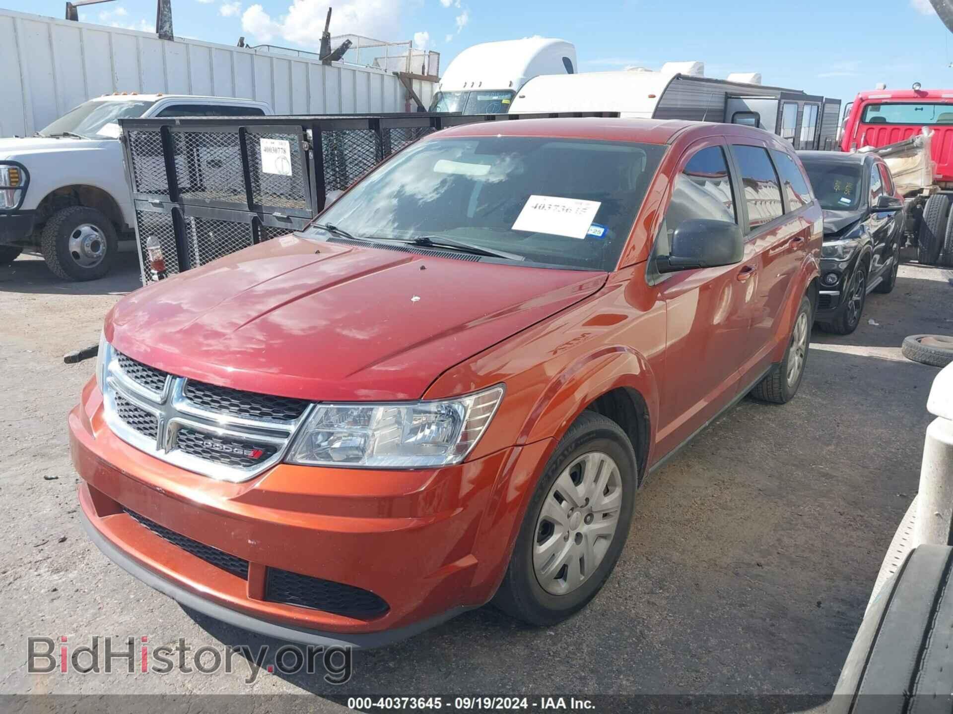 2014 DODGE JOURNEY - VIN: 3C4PDCAB2ET120767 - Фото 2