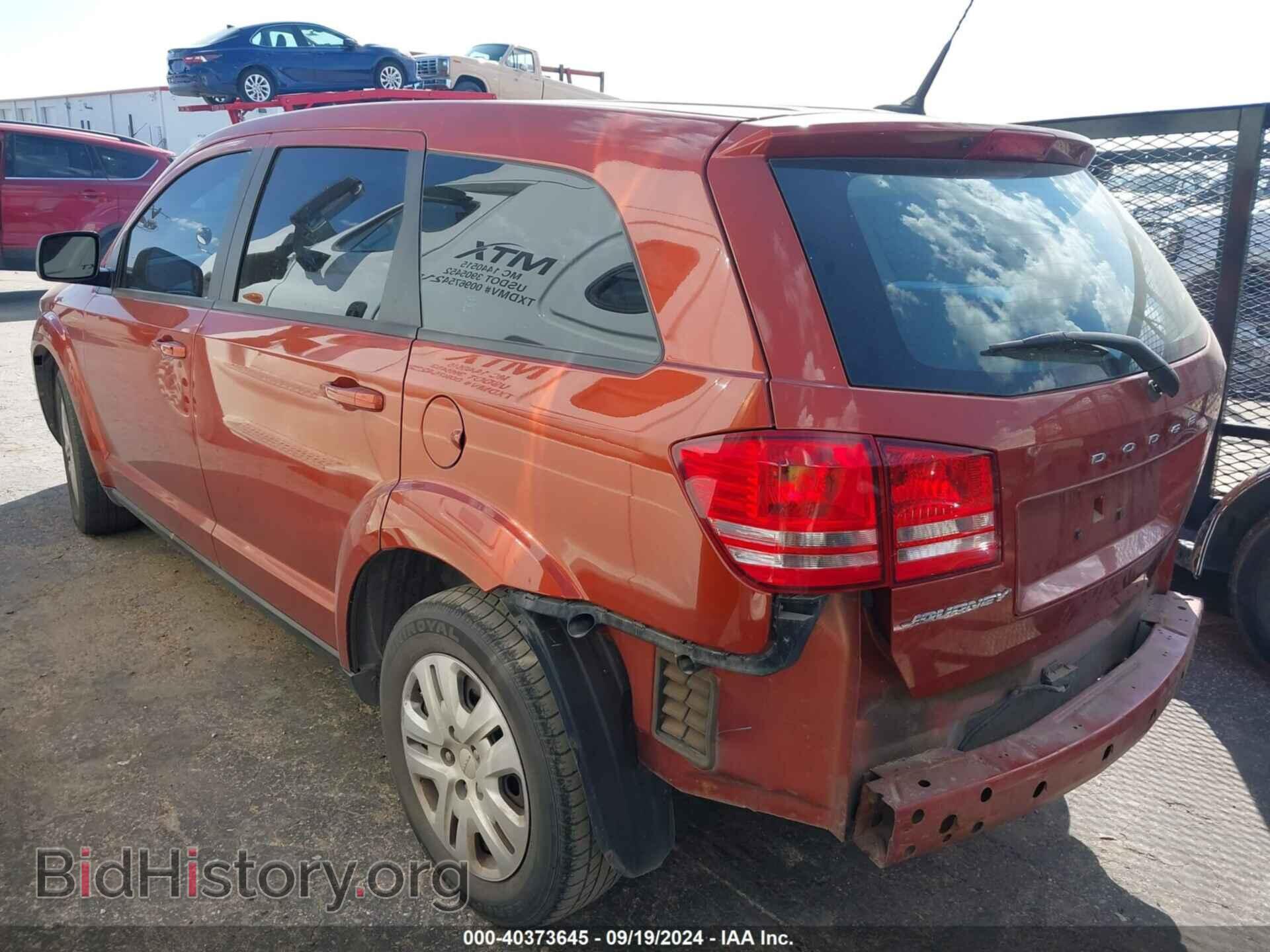 2014 DODGE JOURNEY - VIN: 3C4PDCAB2ET120767 - Фото 3