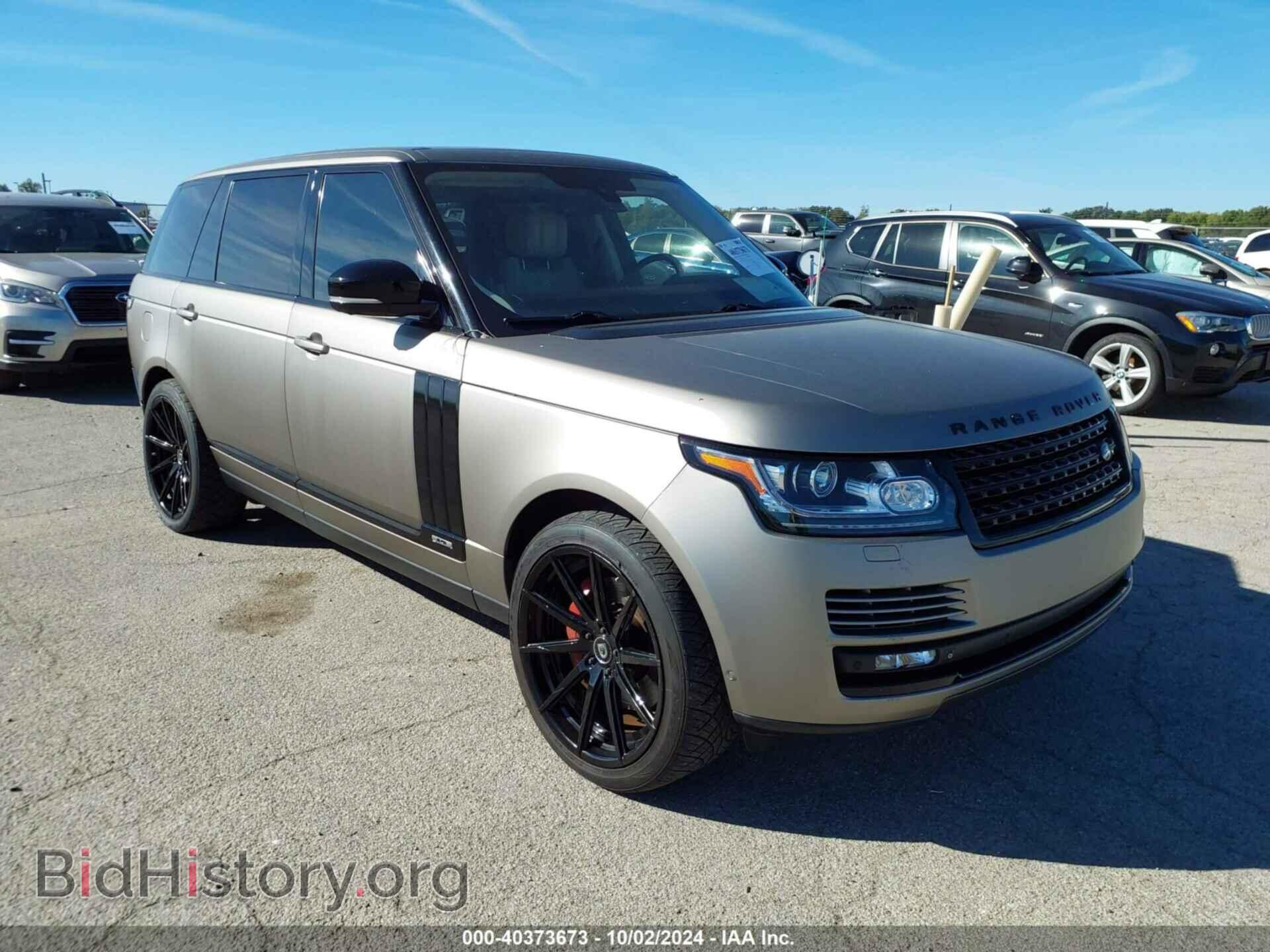 Фотография SALGS3TF0EA156902 - LAND ROVER RANGE ROVER 2014
