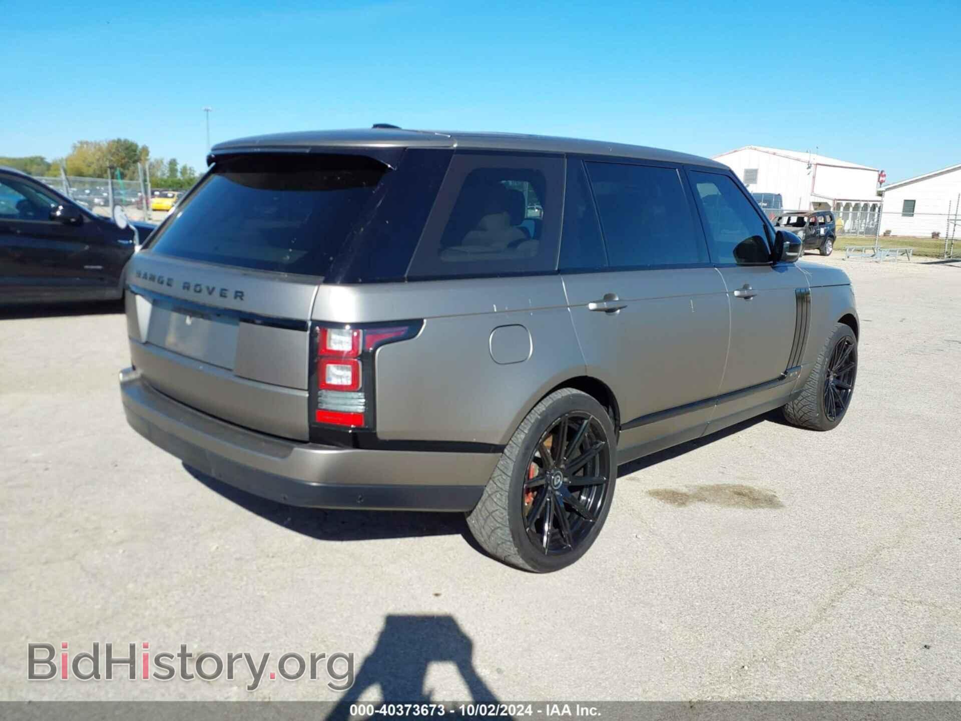 2014 LAND ROVER RANGE ROVER - VIN: SALGS3TF0EA156902 - Фото 4