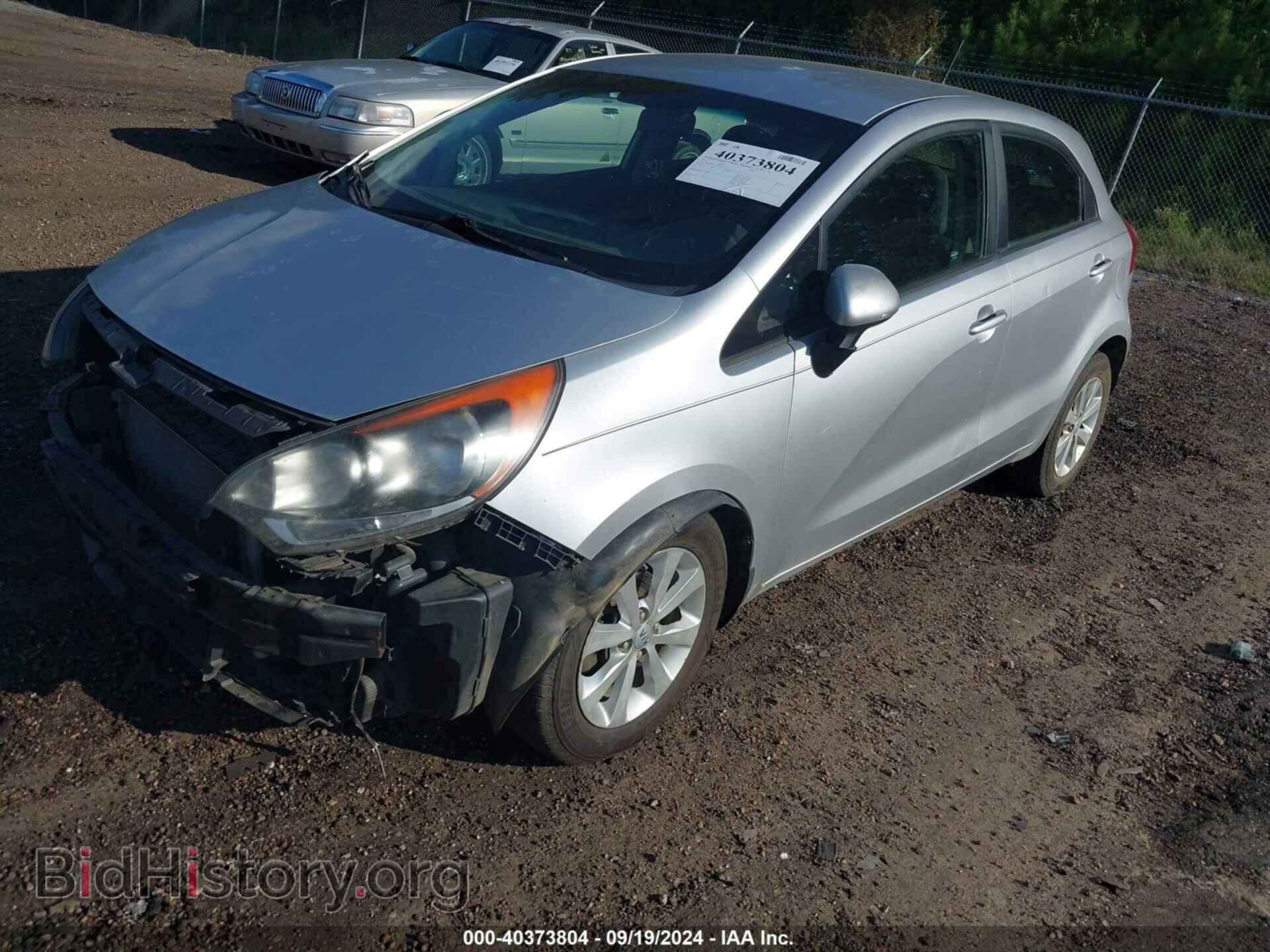 2013 KIA RIO - VIN: KNADN5A34D6121137 - Фото 2