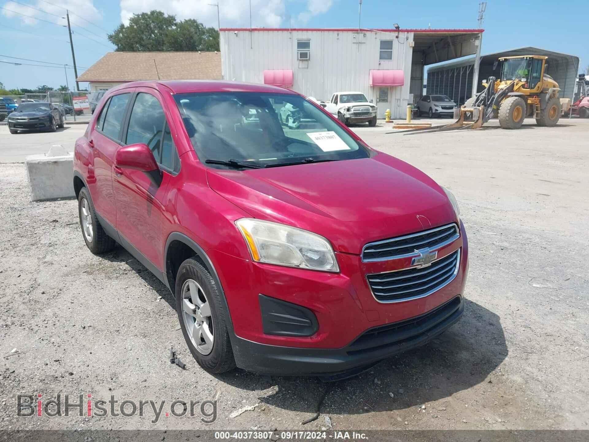 Фотография KL7CJPSB0FB227670 - CHEVROLET TRAX 2015