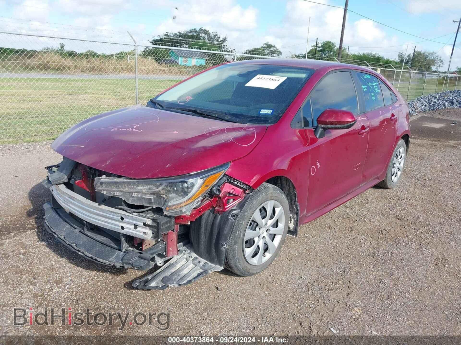 2022 TOYOTA COROLLA - VIN: 5YFEPMAE9NP361615 - Фото 2
