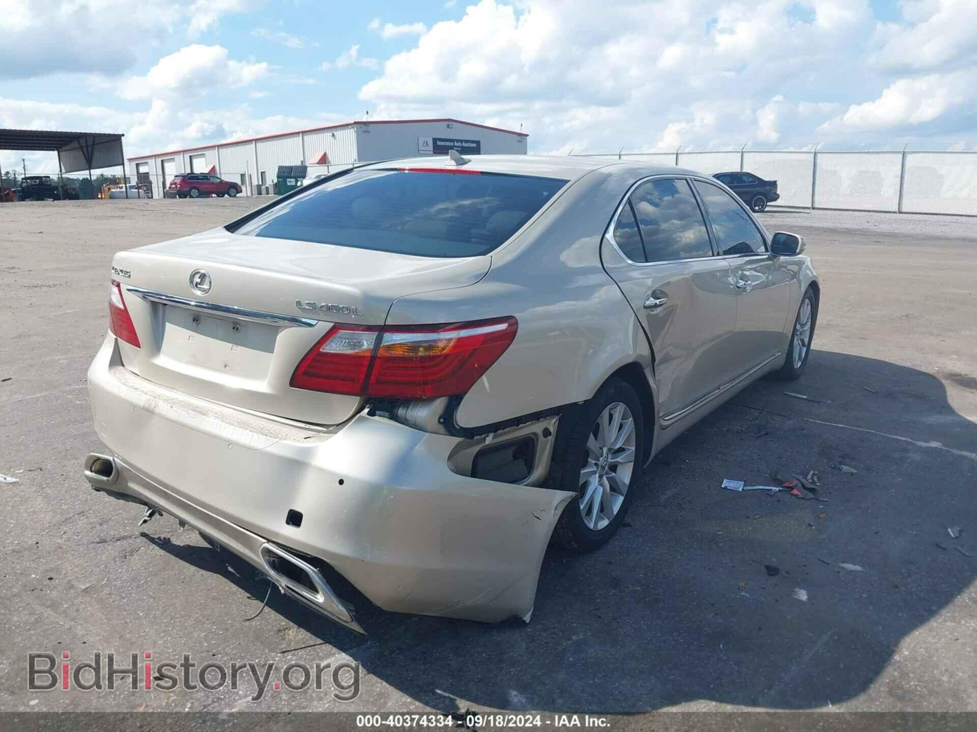 2010 LEXUS LS 460 - VIN: JTHGL5EF8A5040359 - Photo 4