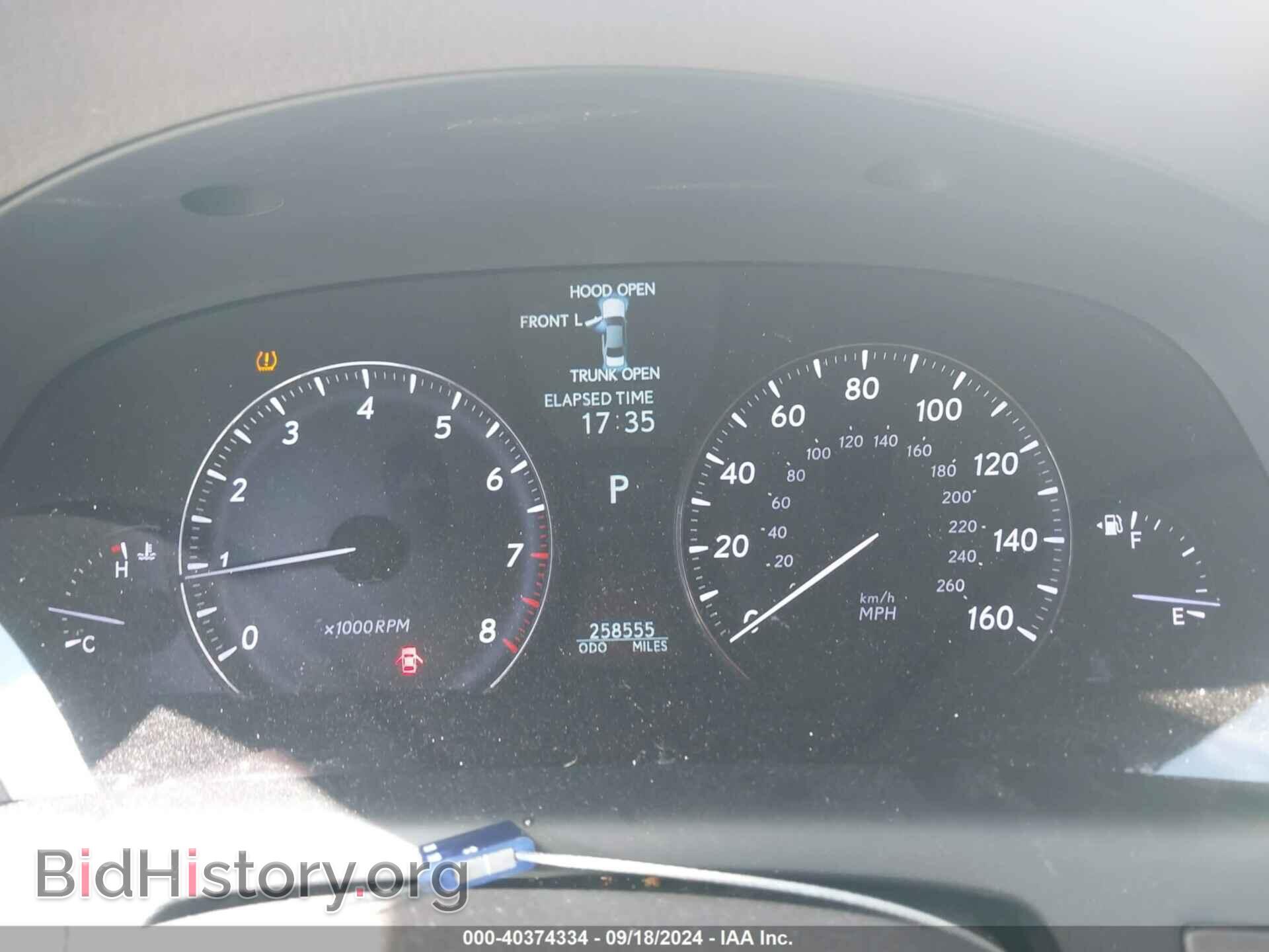 2010 LEXUS LS 460 - VIN: JTHGL5EF8A5040359 - Photo 7
