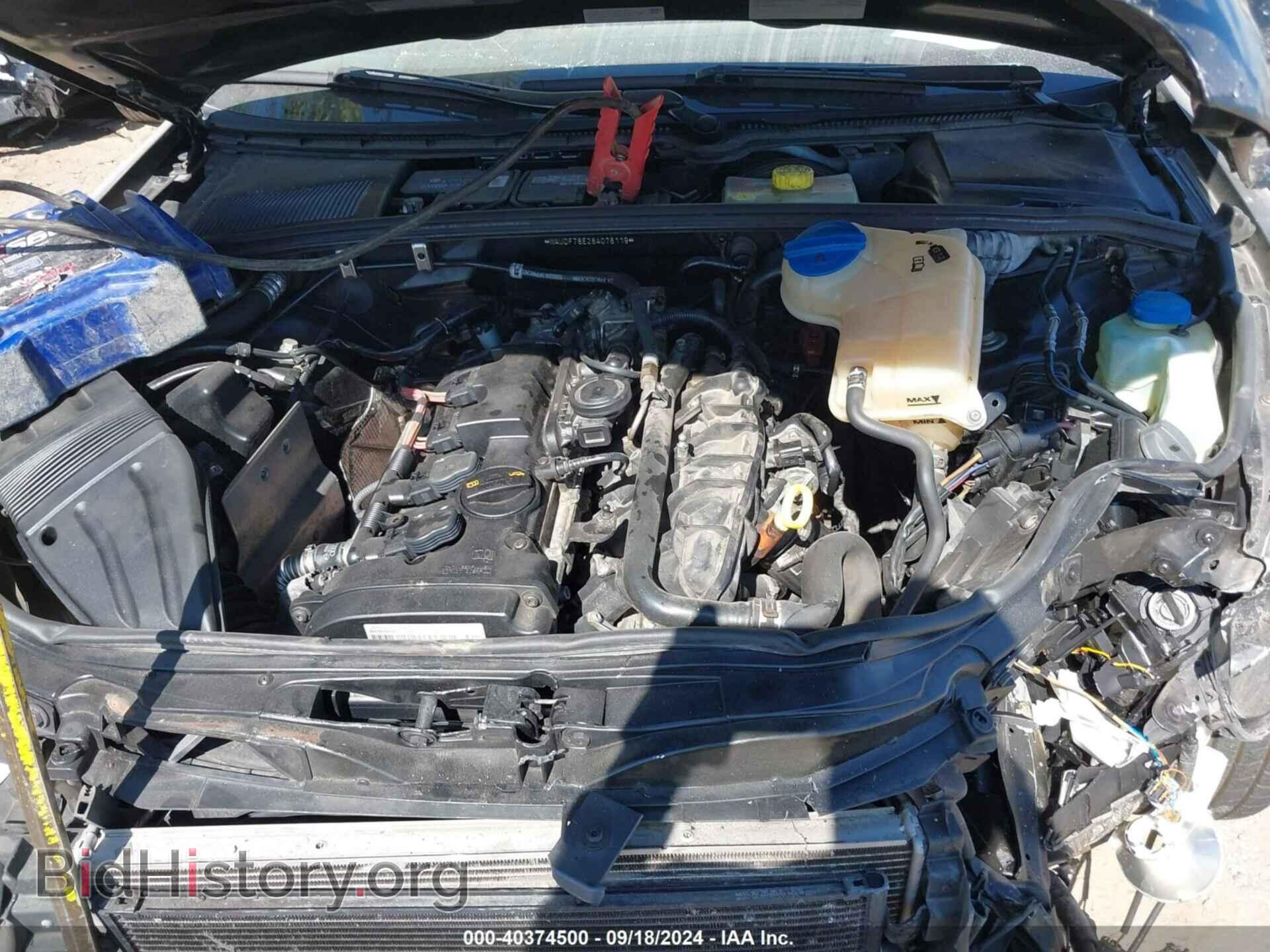 2008 AUDI A4 - VIN: WAUDF78E28A076119 - Фото 10