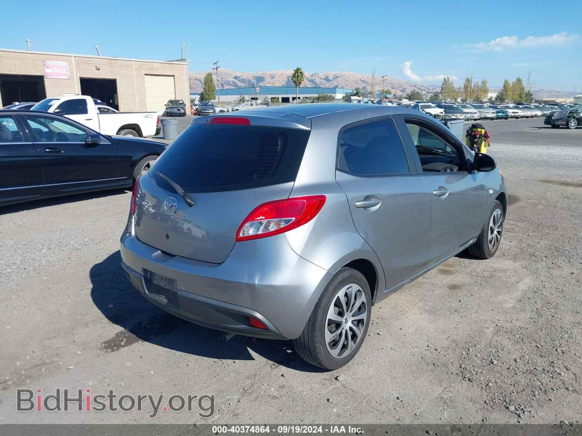 2013 MAZDA MAZDA2 - VIN: JM1DE1KZ0D0167680 - Фото 4