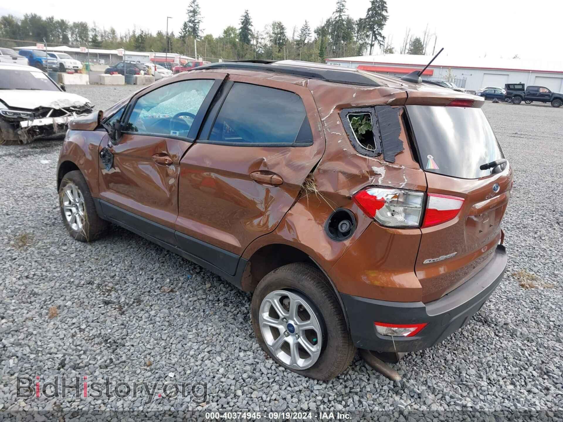 2019 FORD ECOSPORT - VIN: MAJ6S3GL2KC289525 - Фото 3