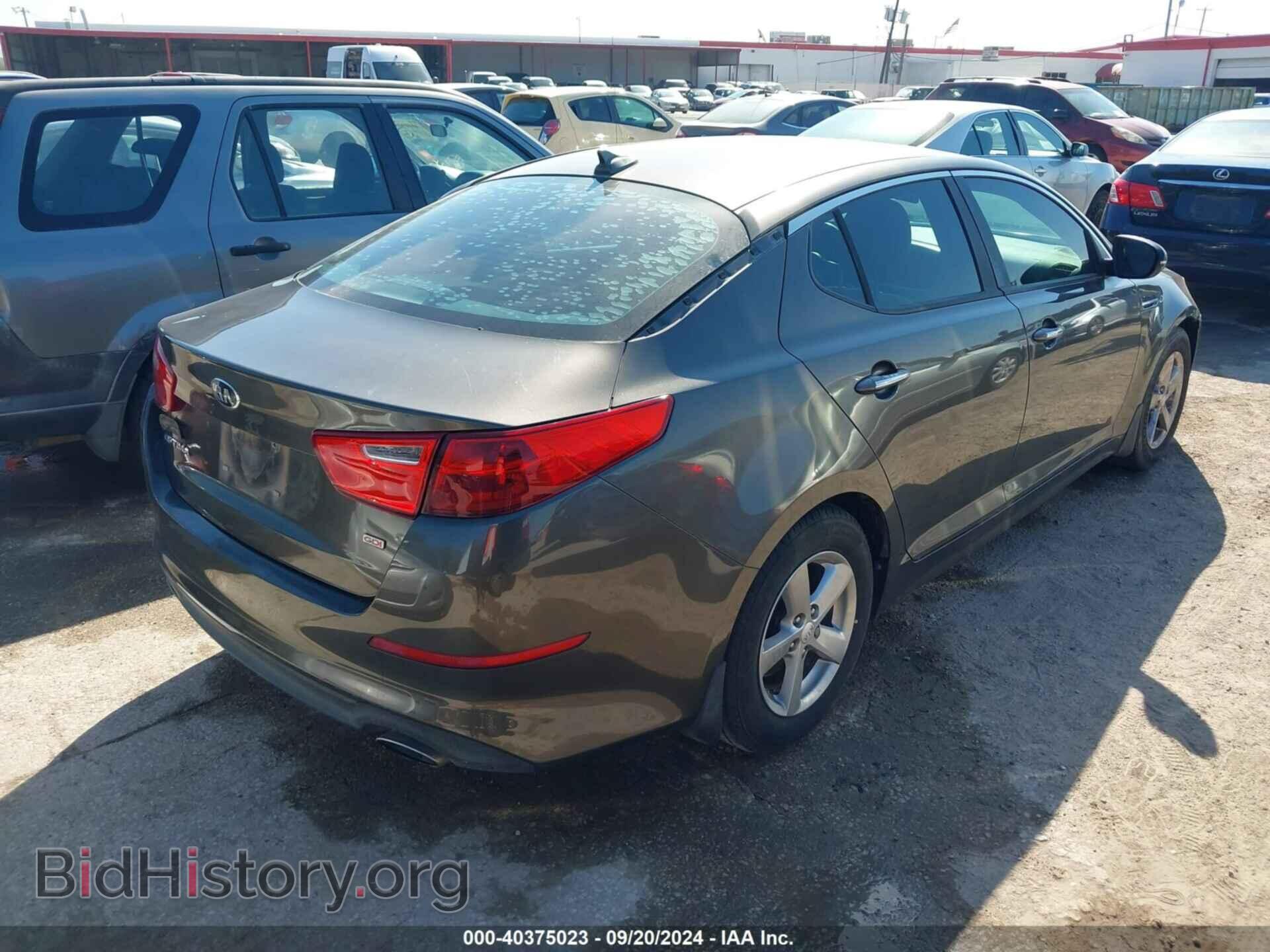 2014 KIA OPTIMA - VIN: 5XXGM4A74EG320854 - Фото 4