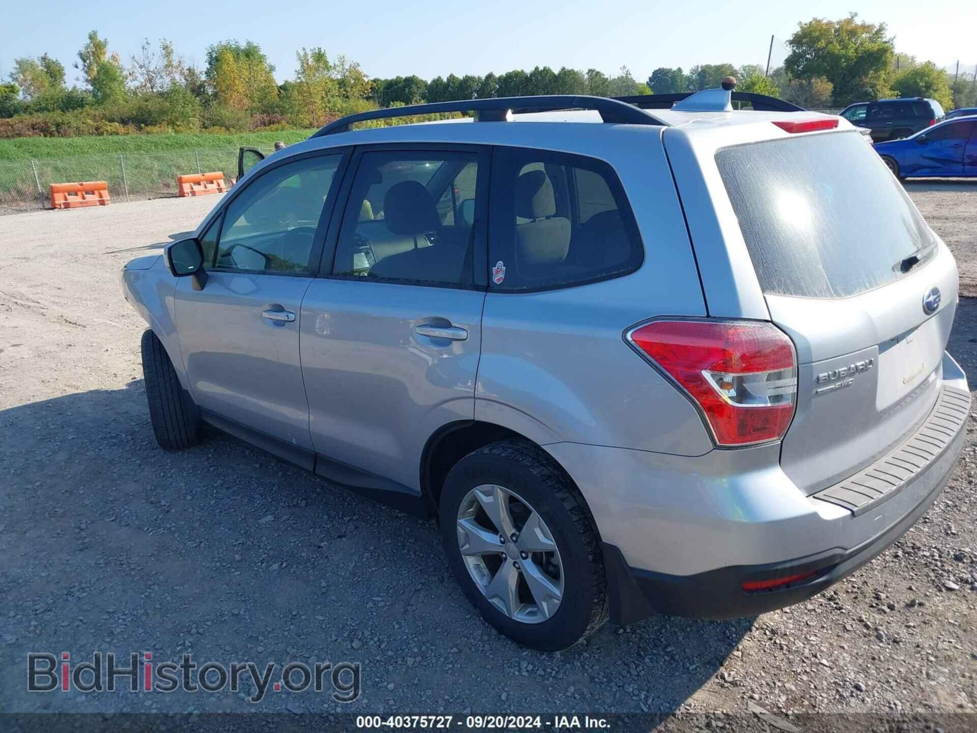 2016 SUBARU FORESTER - VIN: JF2SJADC7GH558876 - Фото 3