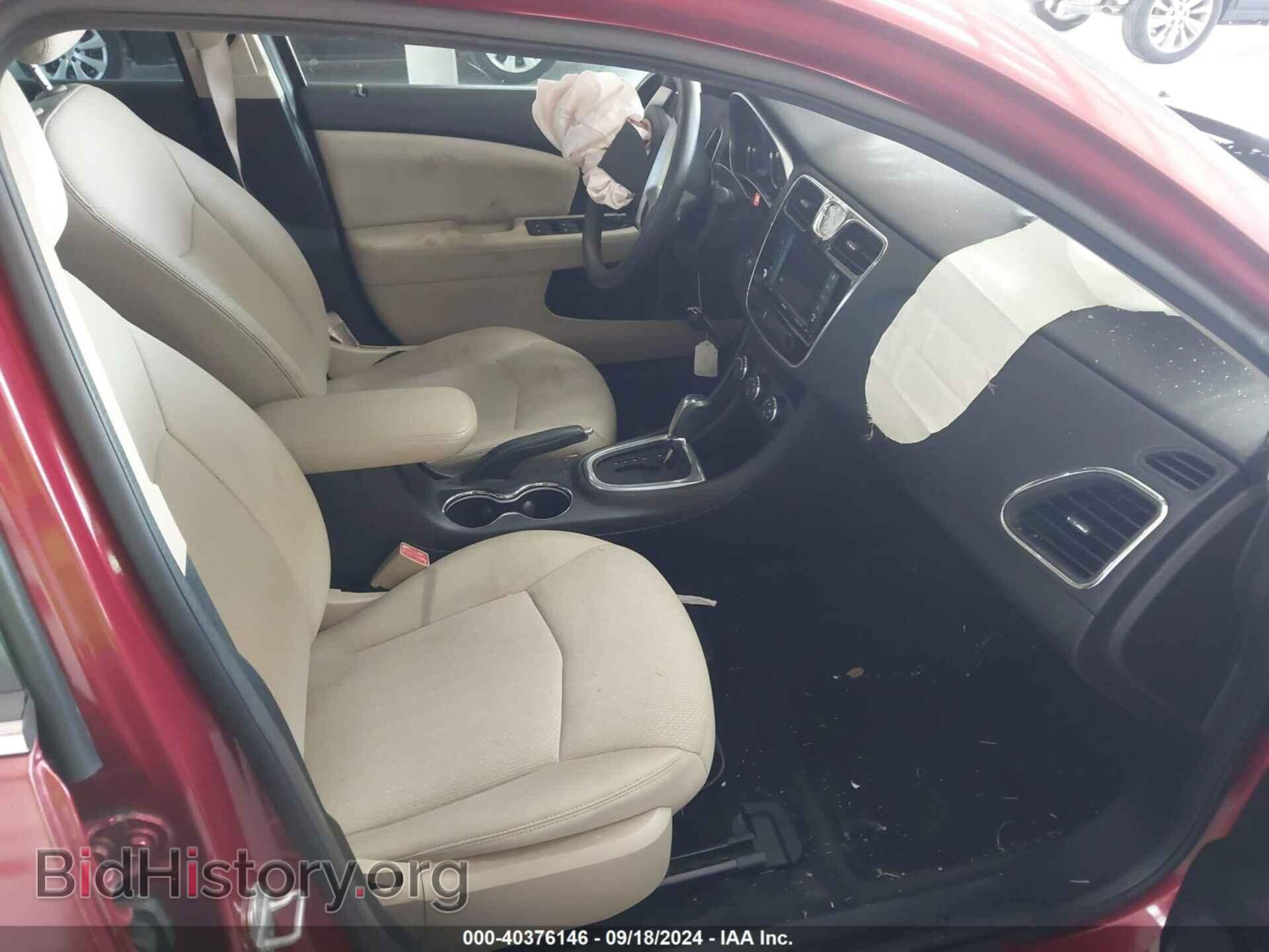 2013 CHRYSLER 200 - VIN: 1C3CCBBB2DN542860 - Фото 5