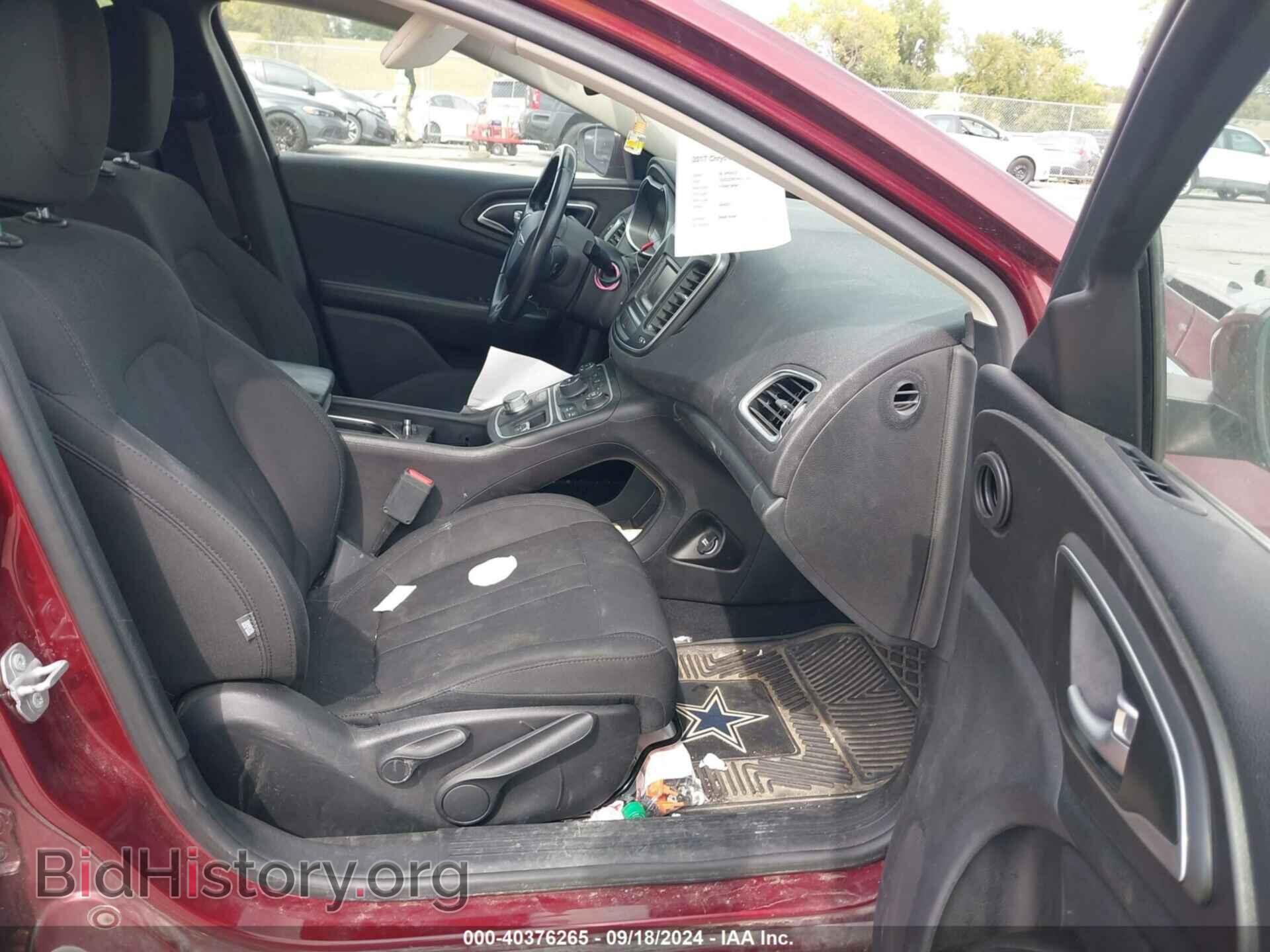 2017 CHRYSLER 200 - VIN: 1C3CCCFB1HN501044 - Фото 5