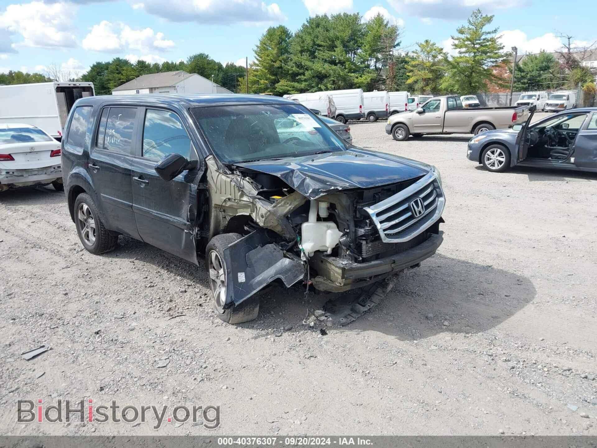 Фотография 5FNYF4H53CB020032 - HONDA PILOT 2012