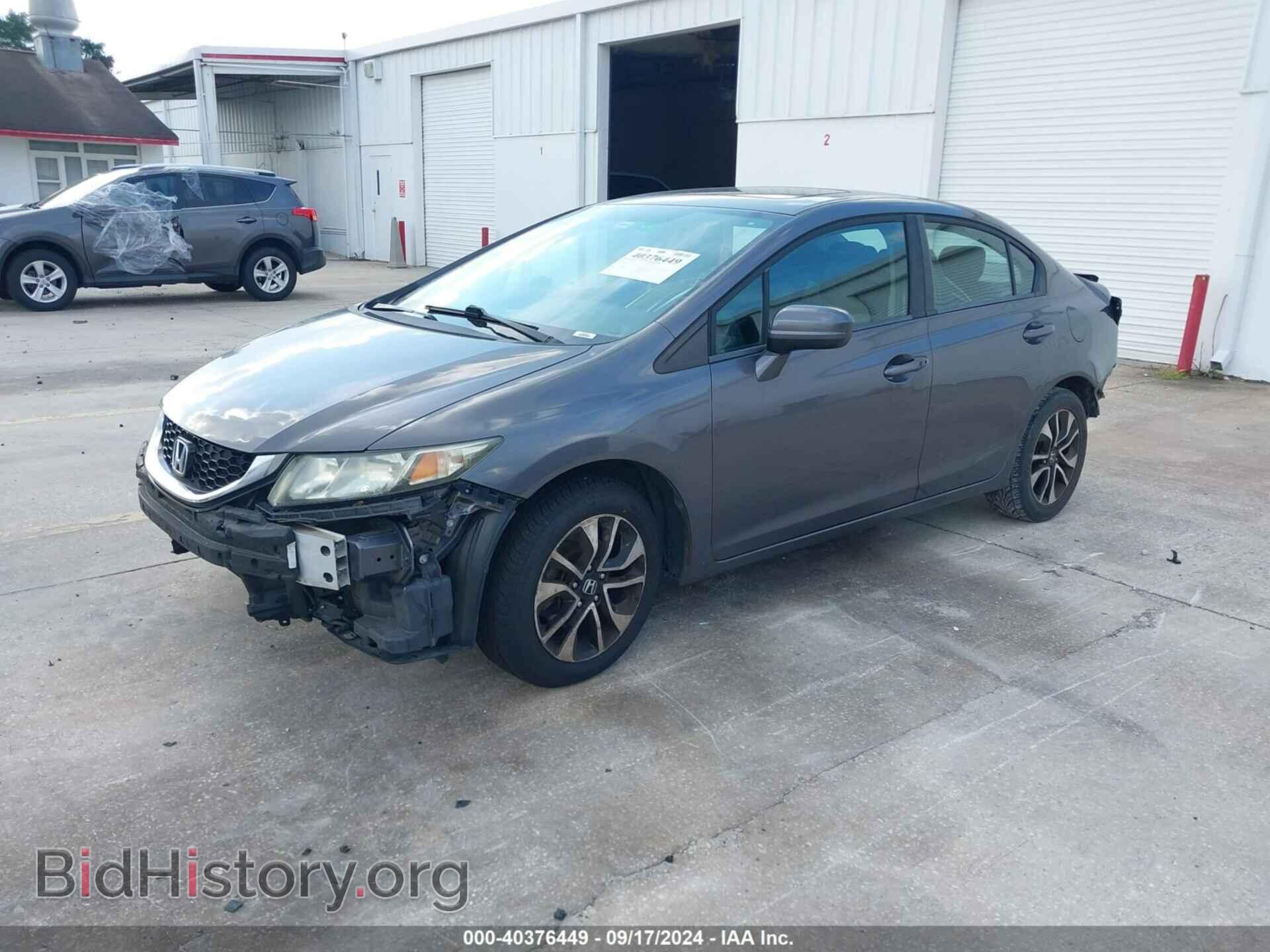 2015 HONDA CIVIC - VIN: 19XFB2F80FE030421 - Фото 2