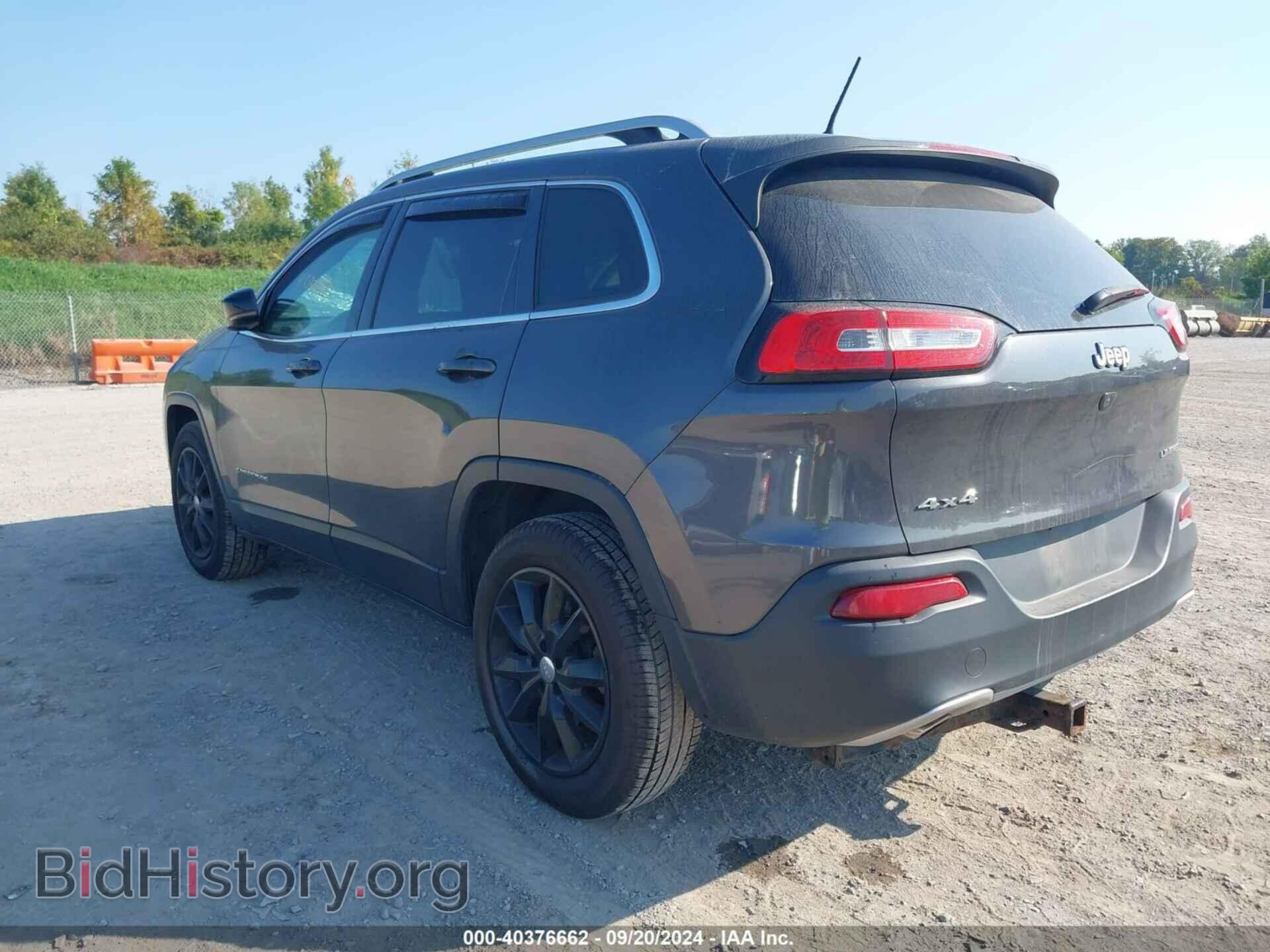 2016 JEEP CHEROKEE - VIN: 1C4PJMDB2GW261443 - Фото 3