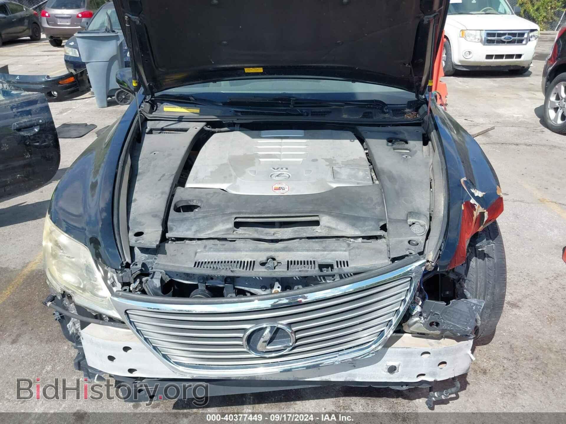 2007 LEXUS LS 460 - VIN: JTHBL46F875016493 - Photo 10