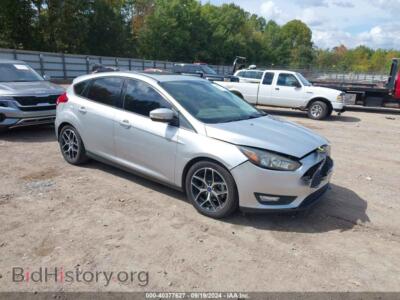 2017 Ford FOCUS SEL, silver — VIN 1FADP3M2XHL338046, IAAI