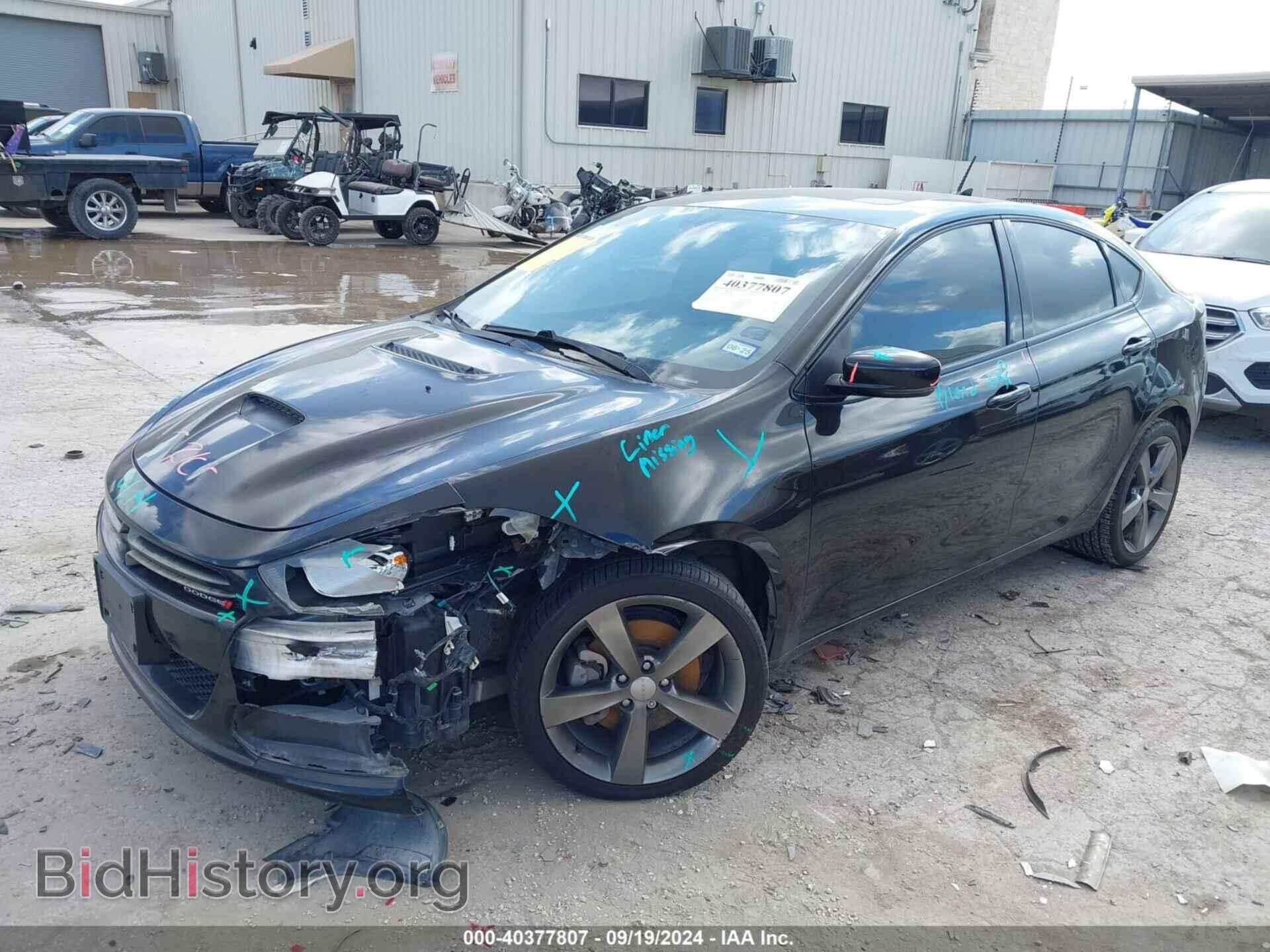 2016 DODGE DART - VIN: 1C3CDFEB5GD645541 - Фото 2