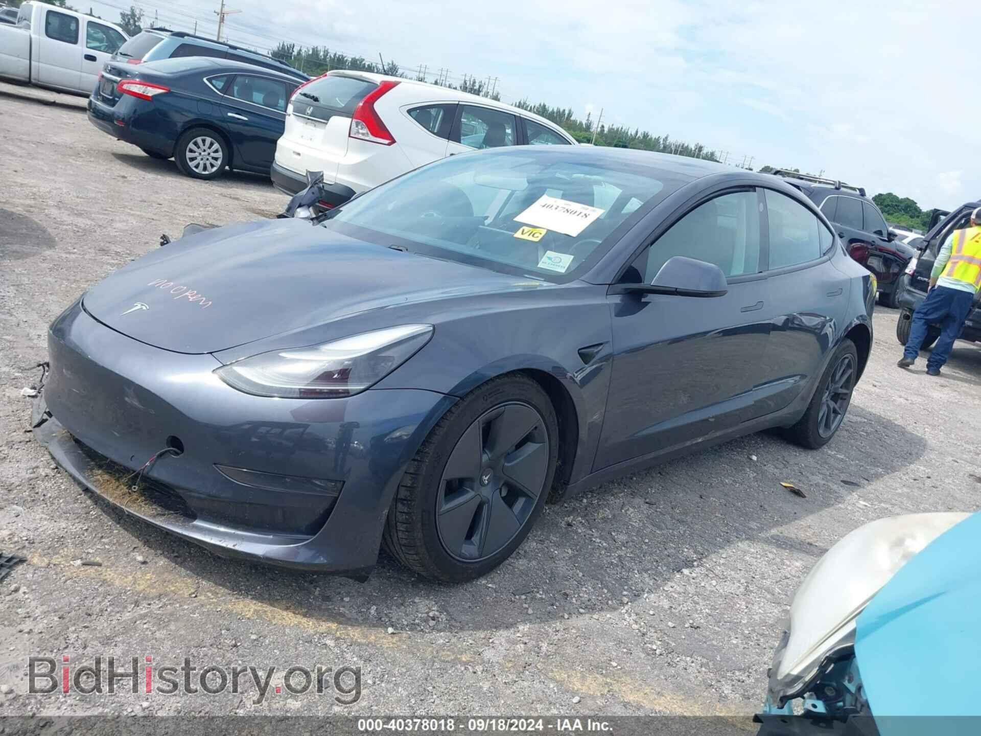 2021 TESLA MODEL 3 - VIN: 5YJ3E1EA2MF027939 - Photo 2