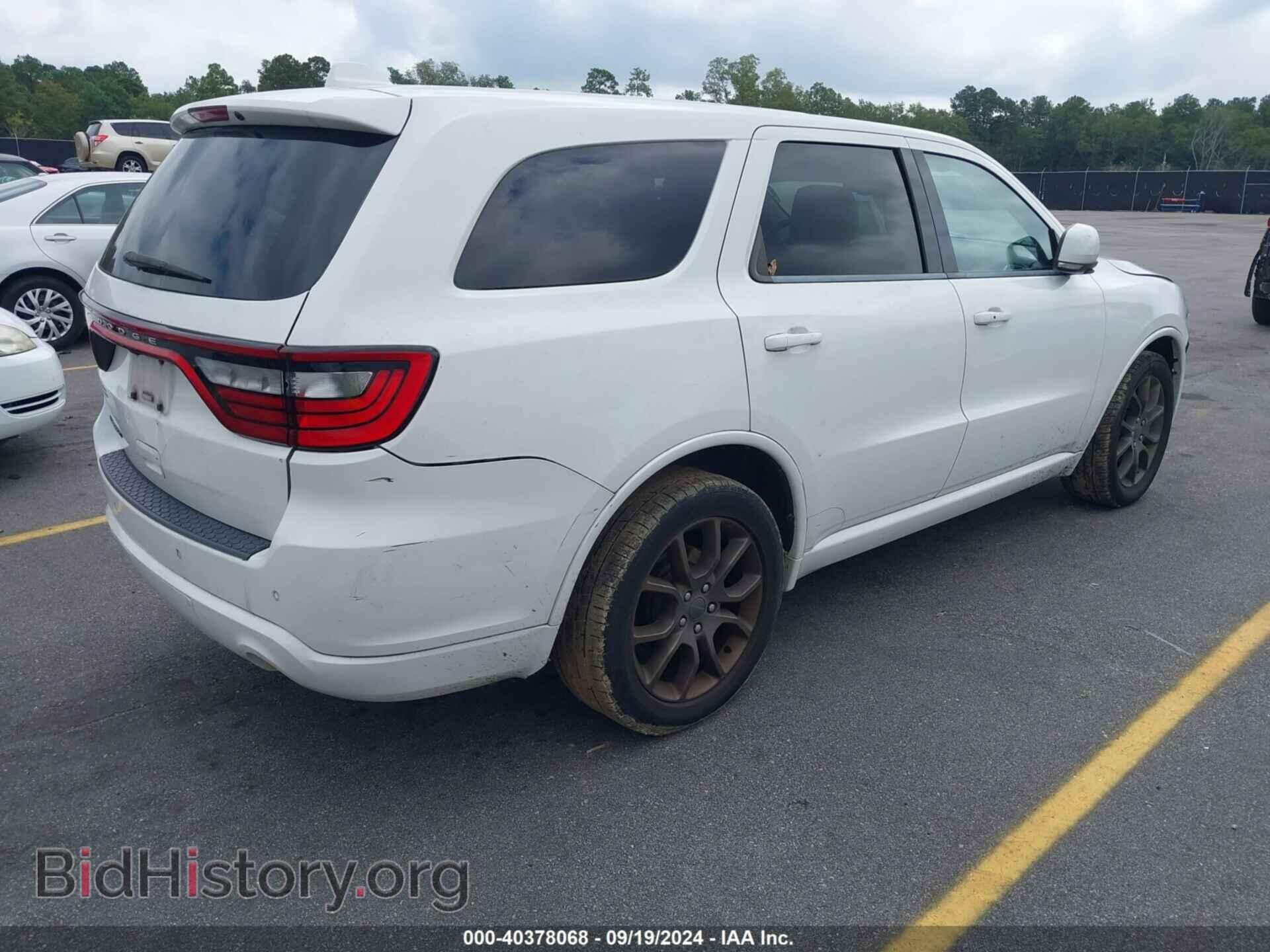 2016 DODGE DURANGO - VIN: 1C4RDHDG2GC396779 - Photo 4
