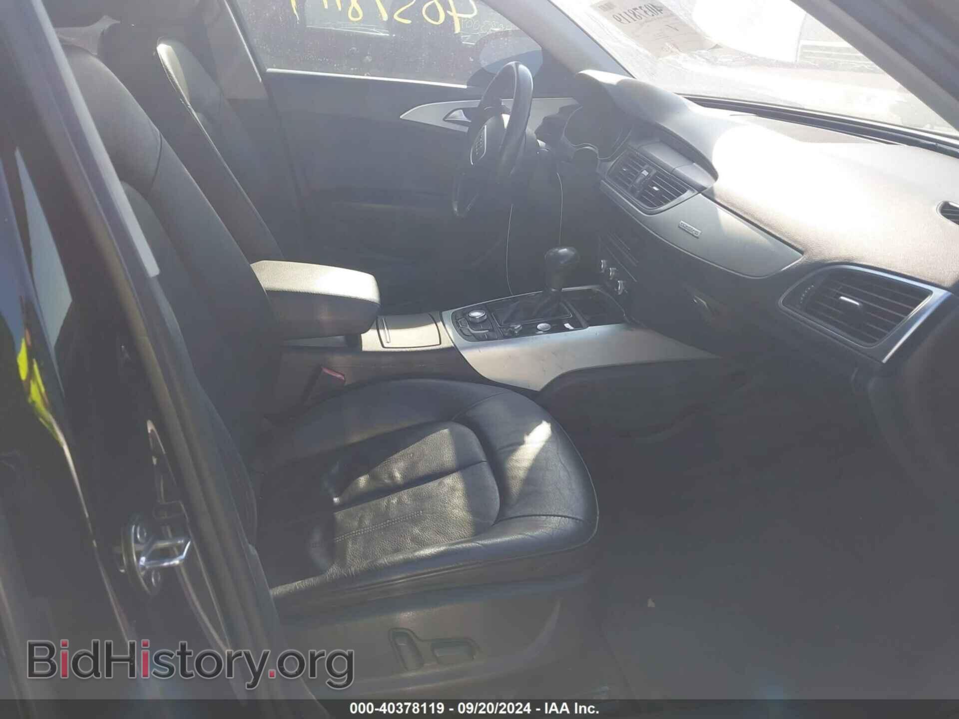2012 AUDI A6 - VIN: WAUBGAFC1CN013601 - Фото 5