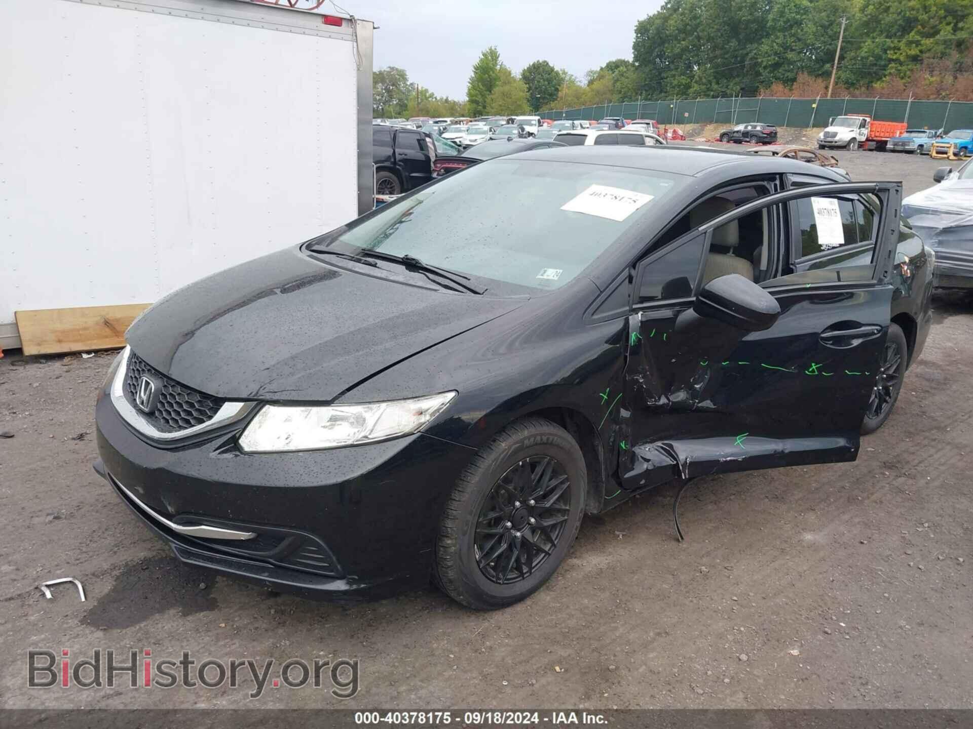2014 HONDA CIVIC - VIN: 19XFB2F53EE201456 - Фото 2