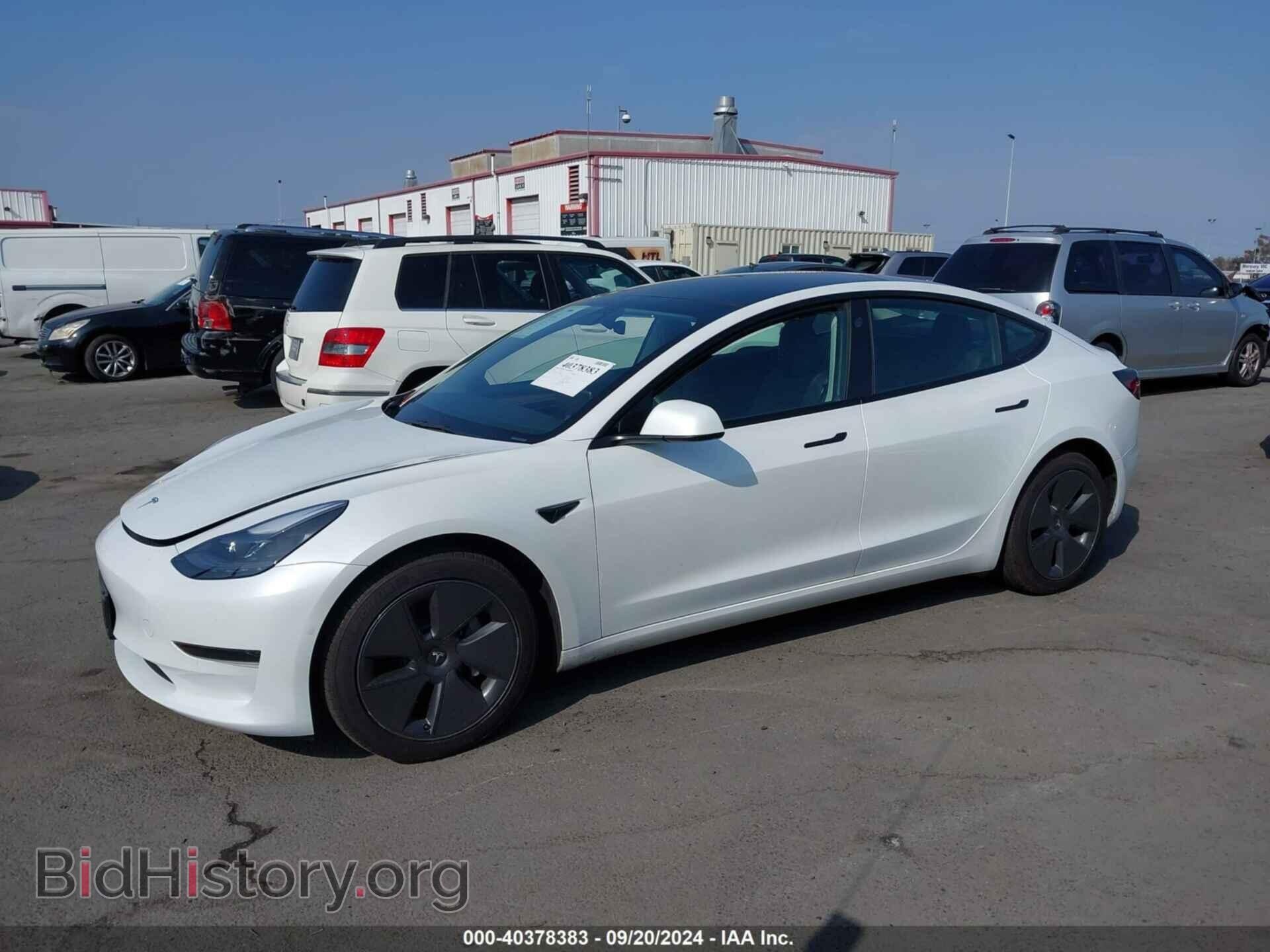 2022 TESLA MODEL 3 - VIN: 5YJ3E1EA7NF118626 - Photo 2
